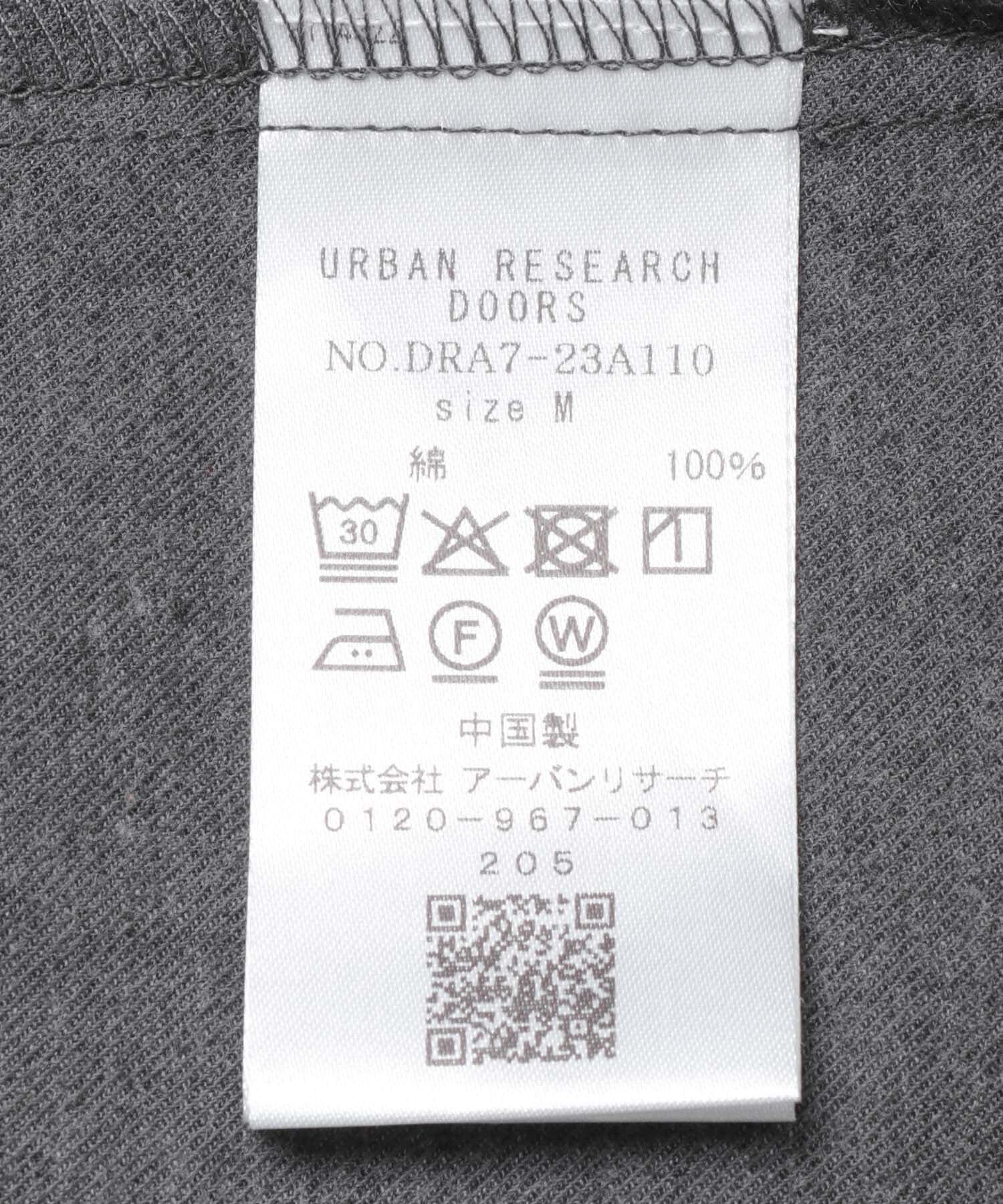 URBAN RESEARCH DOORS「『蓄熱』フリルリボンブラウス」|シャツ・ブラウス|
