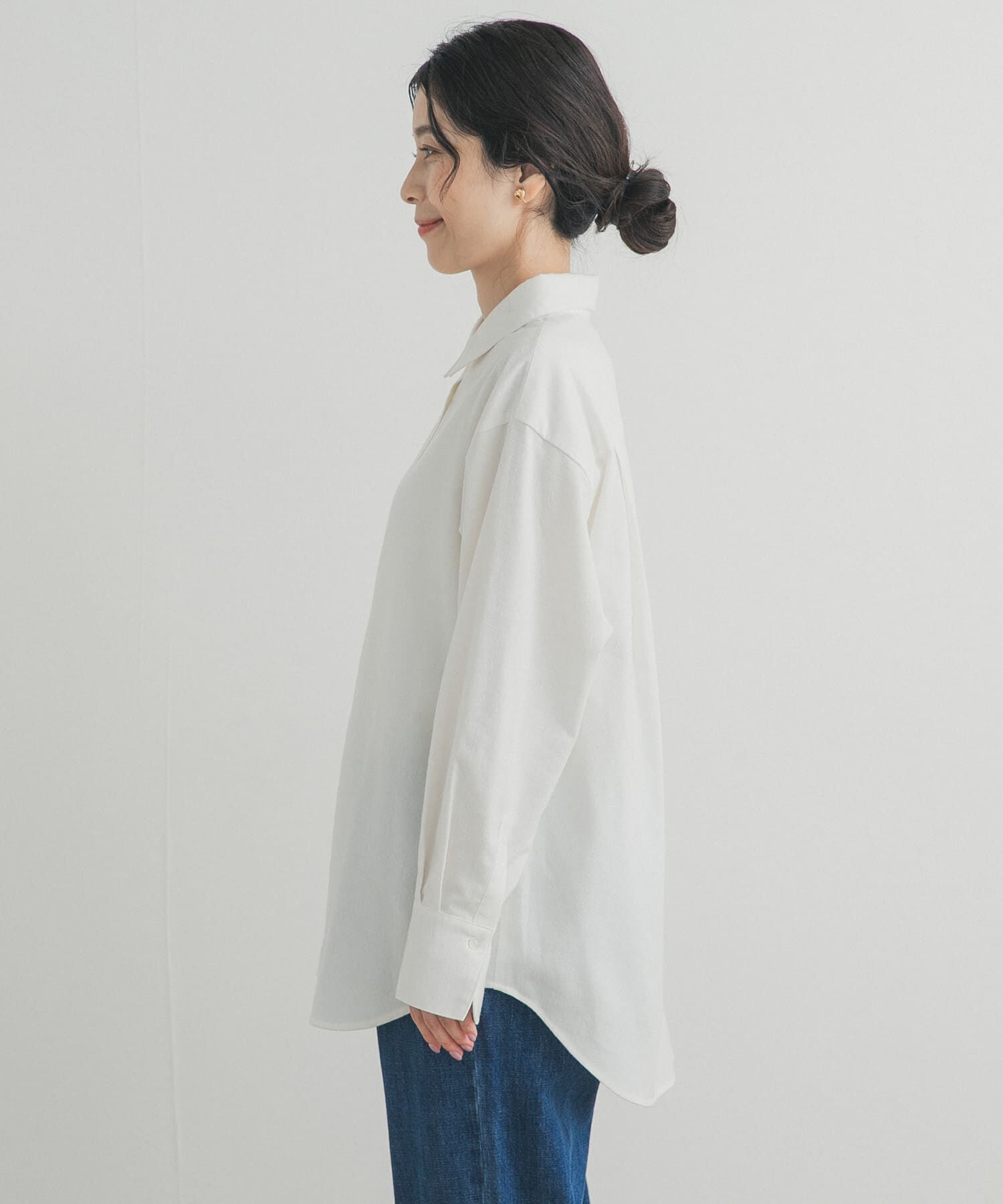 URBAN RESEARCH DOORS「起毛レギュラーカラーシャツ」|シャツ・ブラウス|