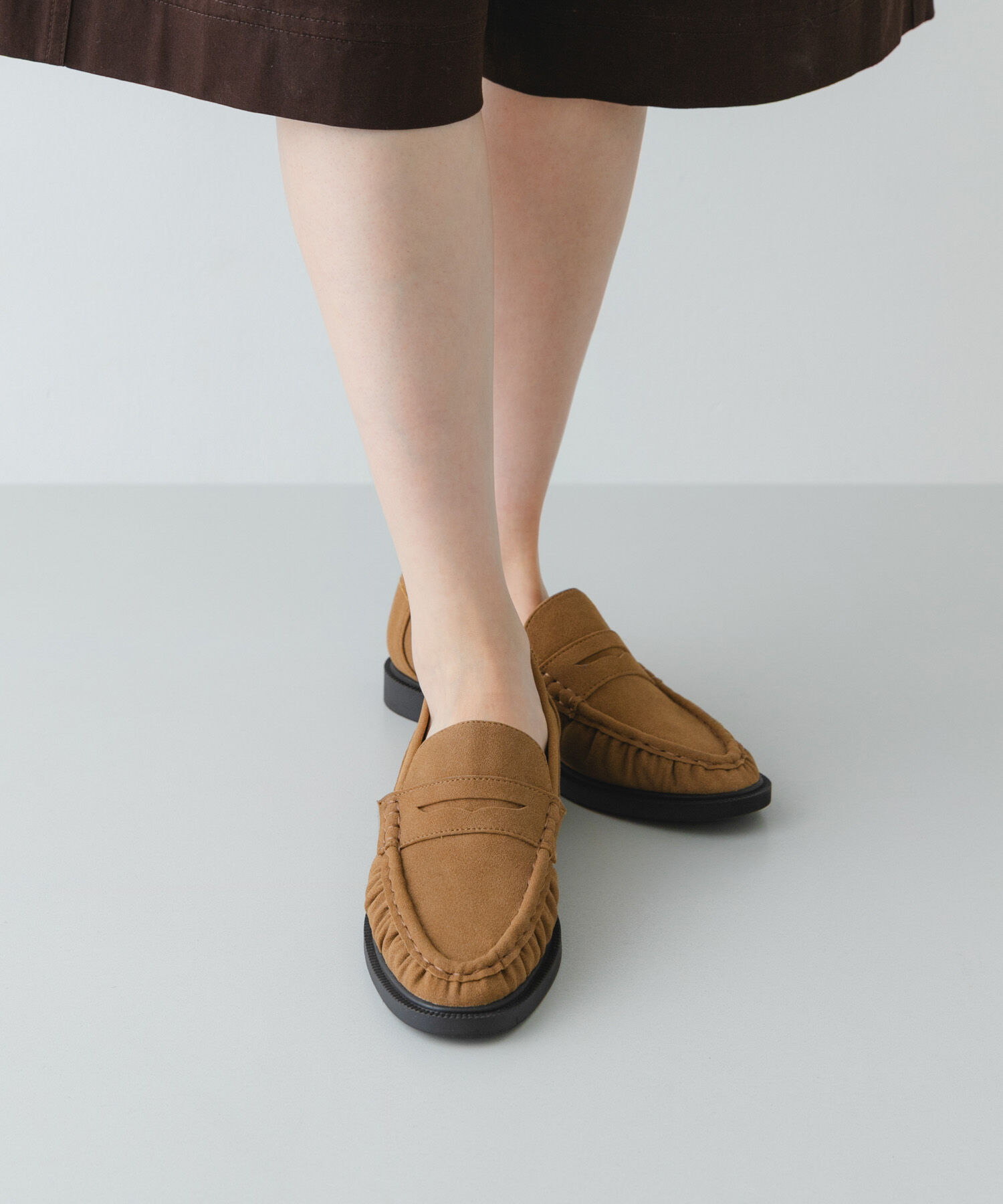 RODE SKO「ギャザーローファー」|ローファー|