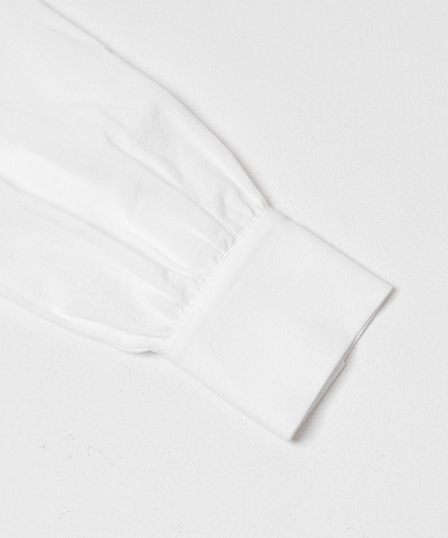 URBAN RESEARCH DOORS「フロントフリルスタンドカラーブラウス」|シャツ・ブラウス|