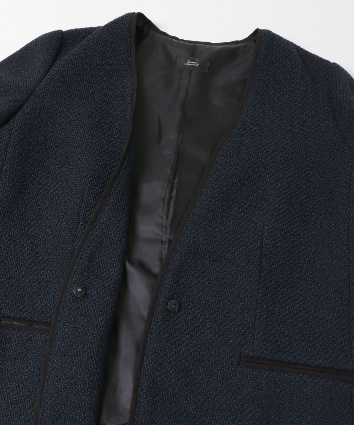 URBAN RESEARCH DOORS「ツィードVネックロングジャケット」|その他|