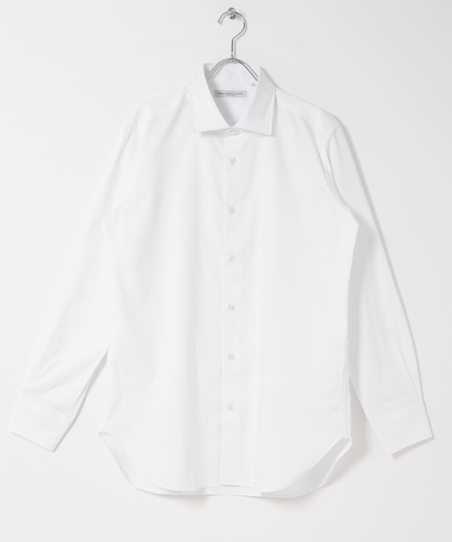 URBAN RESEARCH DOORS「LIFE STYLE TAILOR　セミワイドオックス無地シャツ」|シャツ・ブラウス|