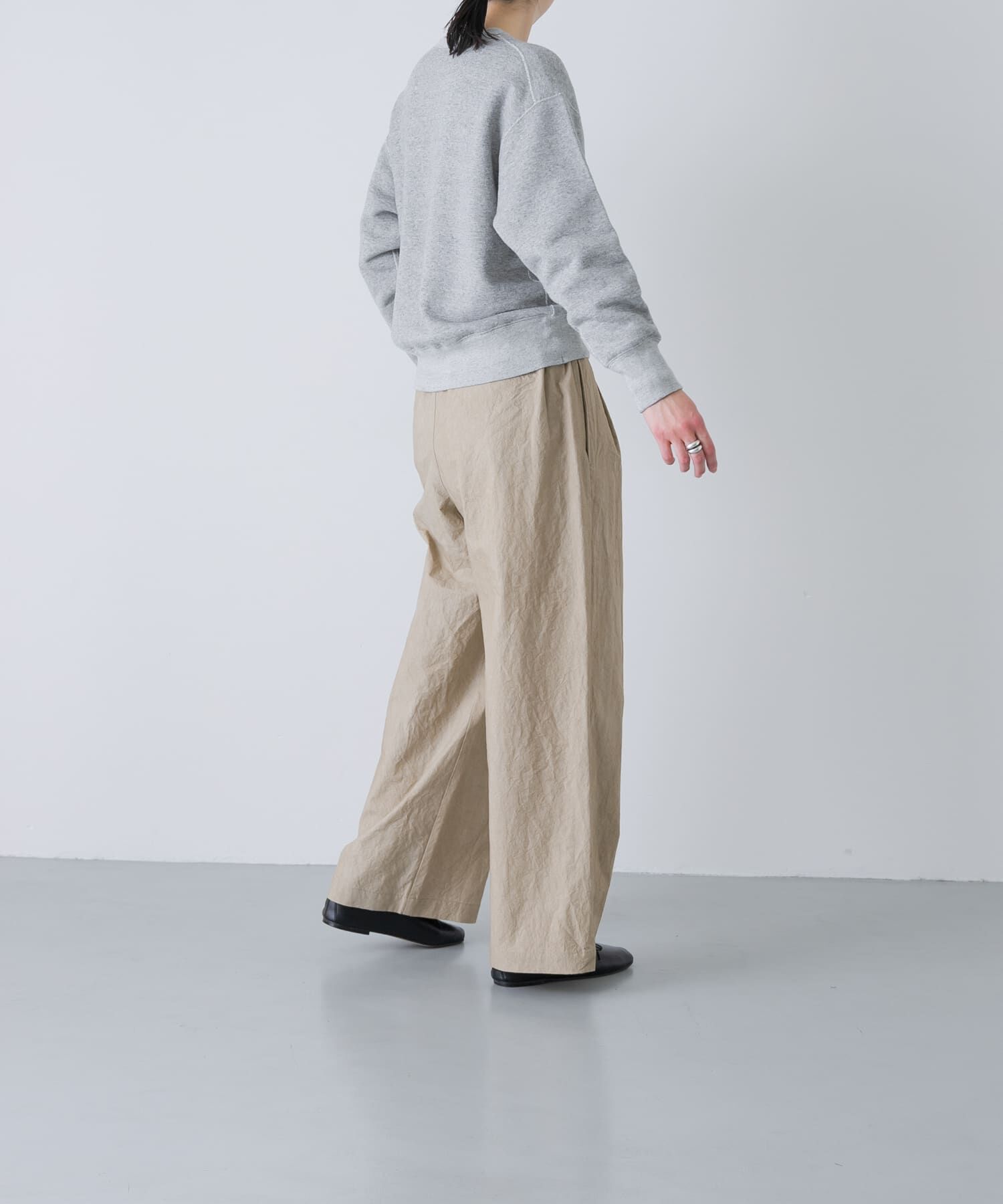 かぐれ「『2サイズ展開』コットンリヨセルスウェットプルオーバー」|スウェット・ジャージ|