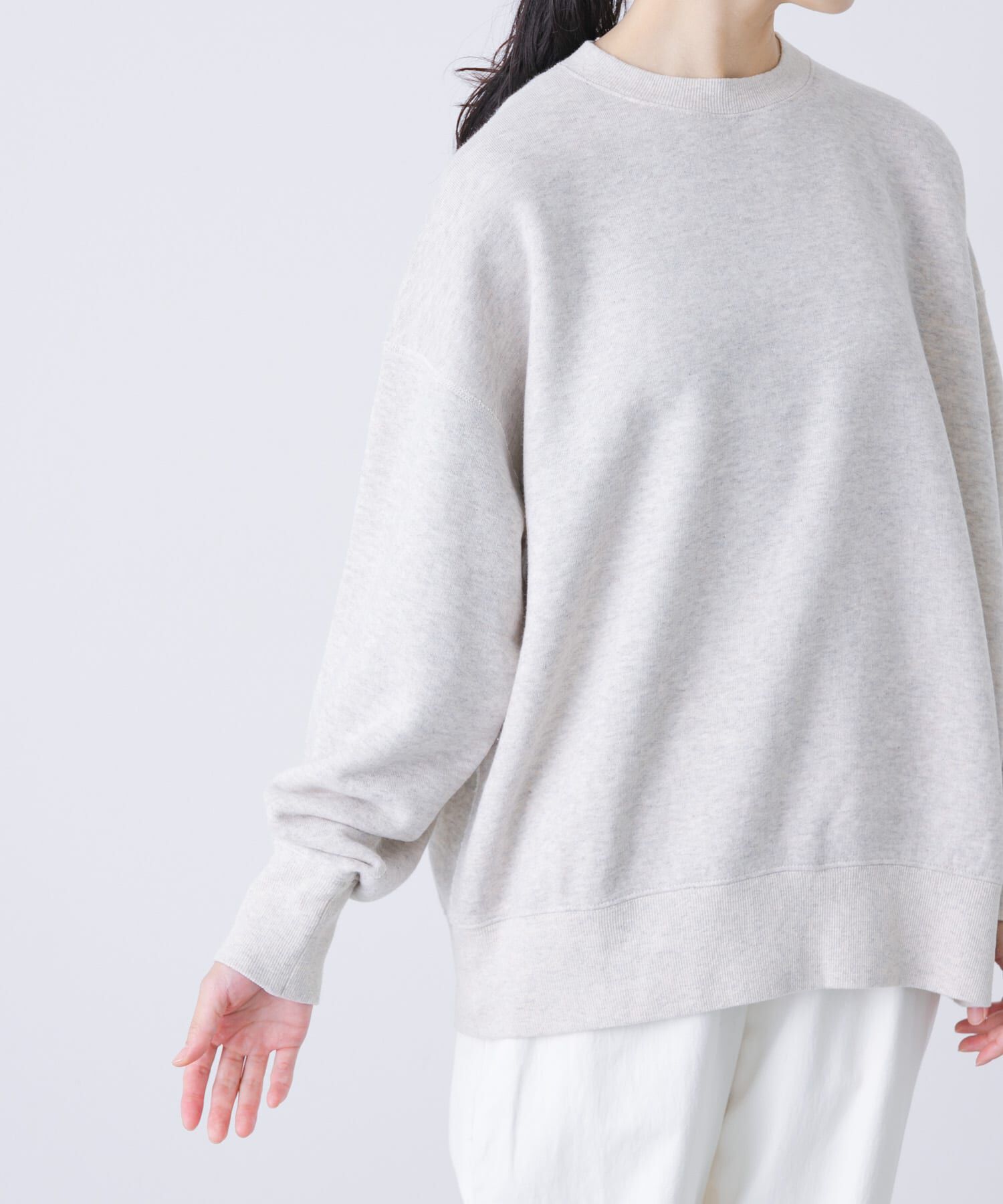 かぐれ「『2サイズ展開』コットンリヨセルスウェットプルオーバー」|スウェット・ジャージ|