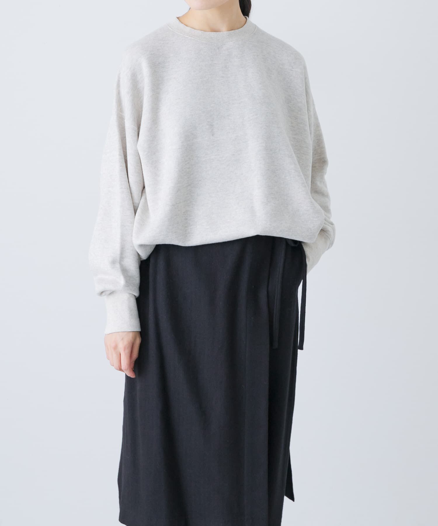 かぐれ「『2サイズ展開』コットンリヨセルスウェットプルオーバー」|スウェット・ジャージ|