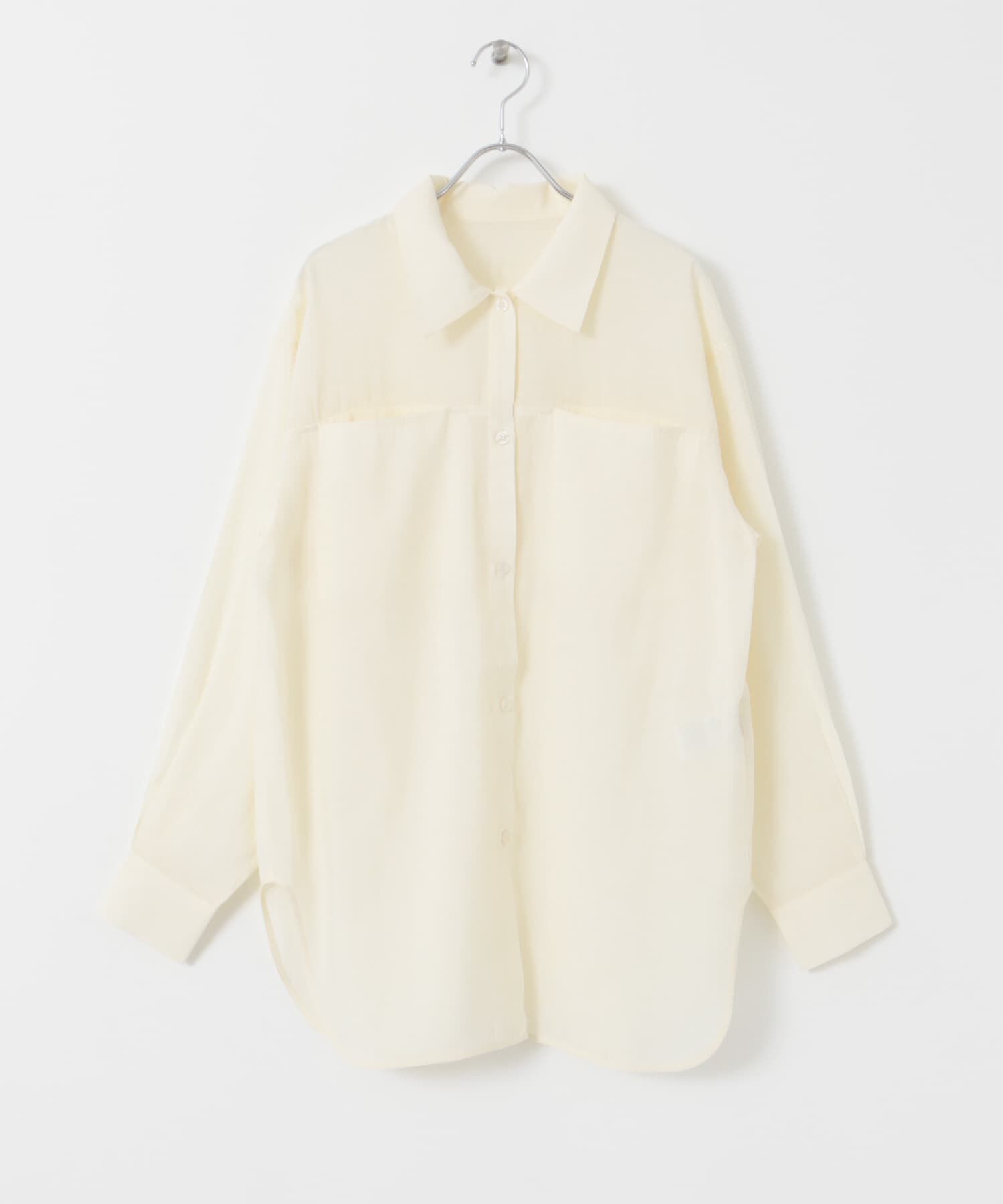  「シアーロングシャツ」|シャツ・ブラウス|