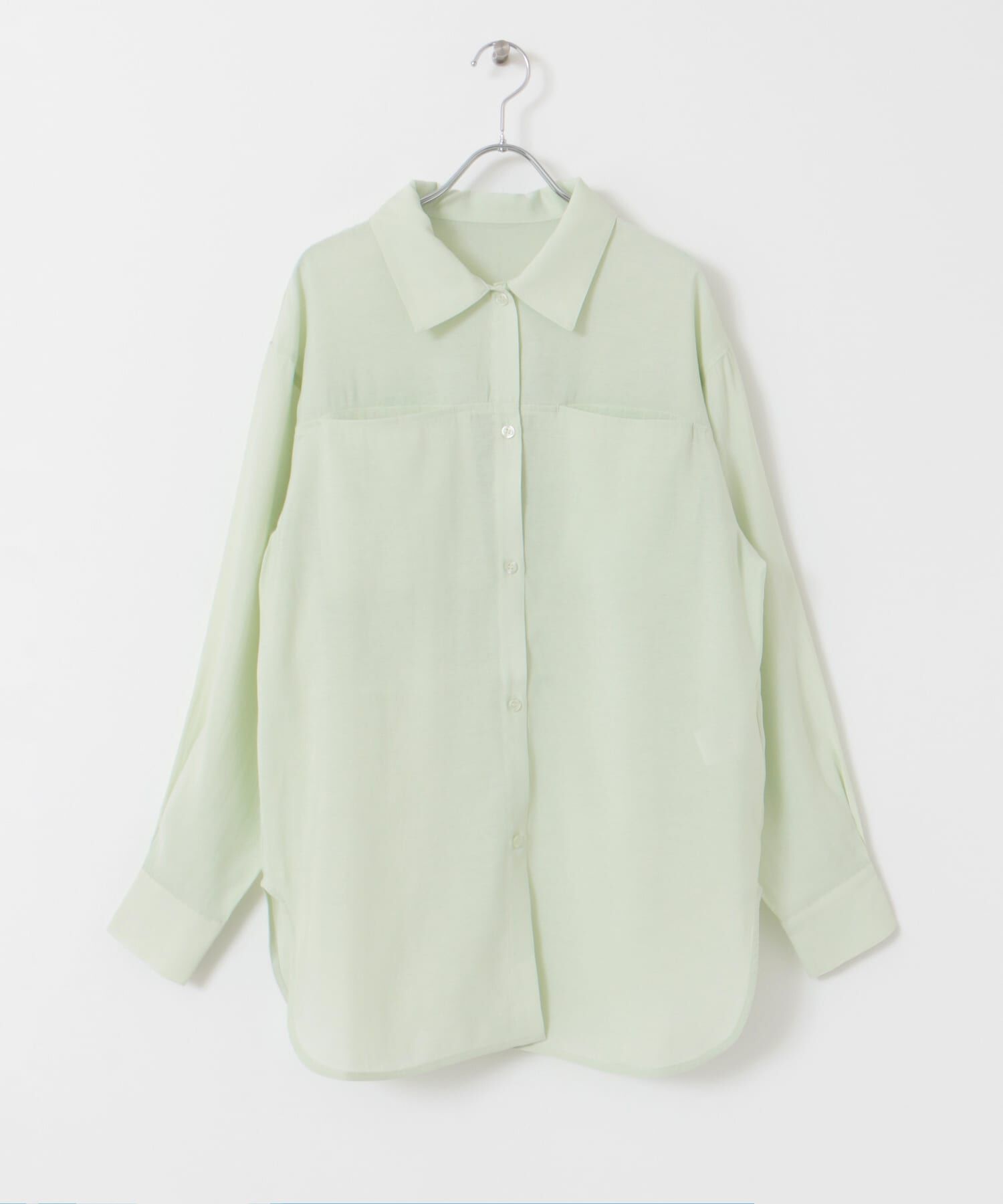  「シアーロングシャツ」|シャツ・ブラウス|