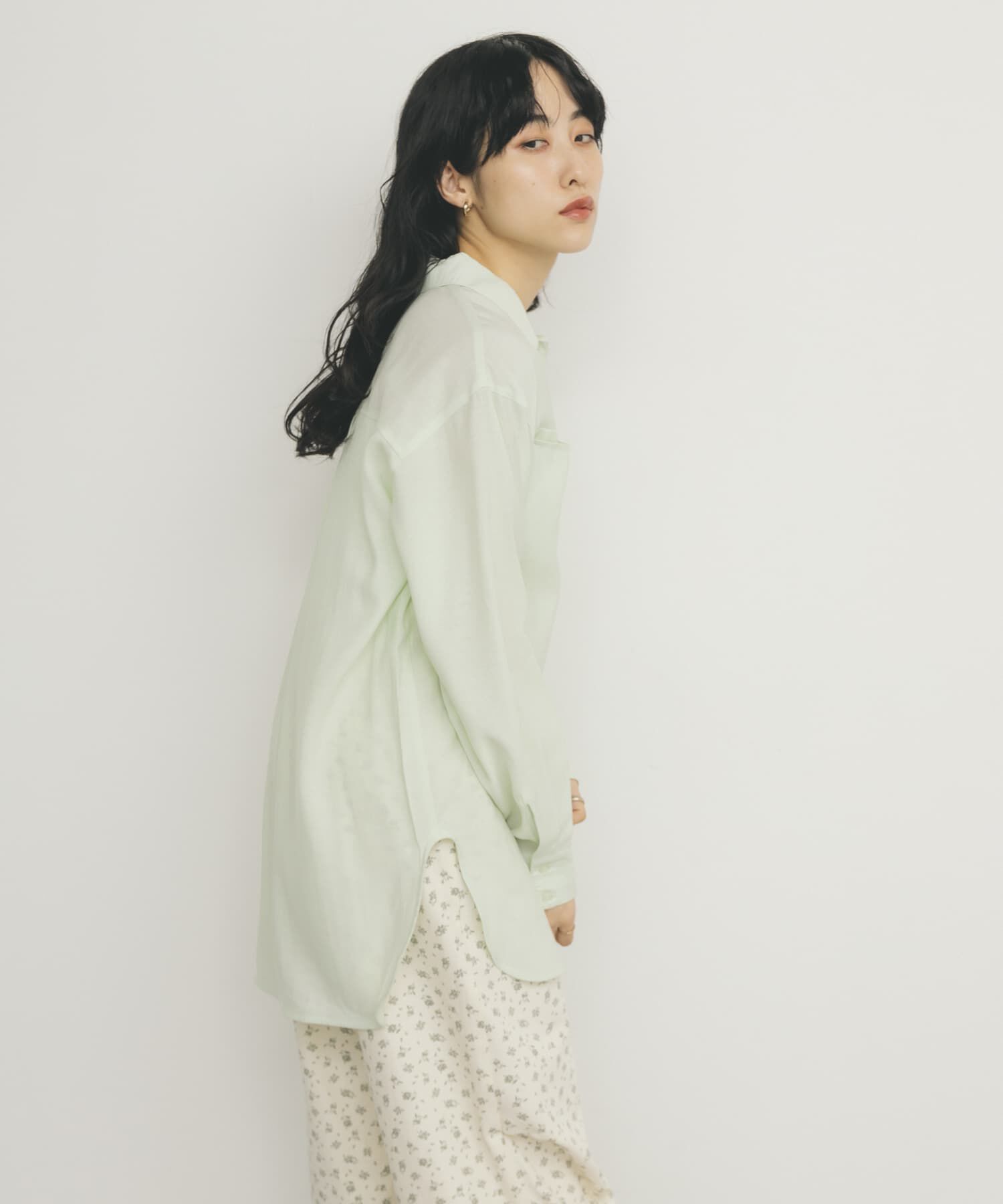  「シアーロングシャツ」|シャツ・ブラウス|