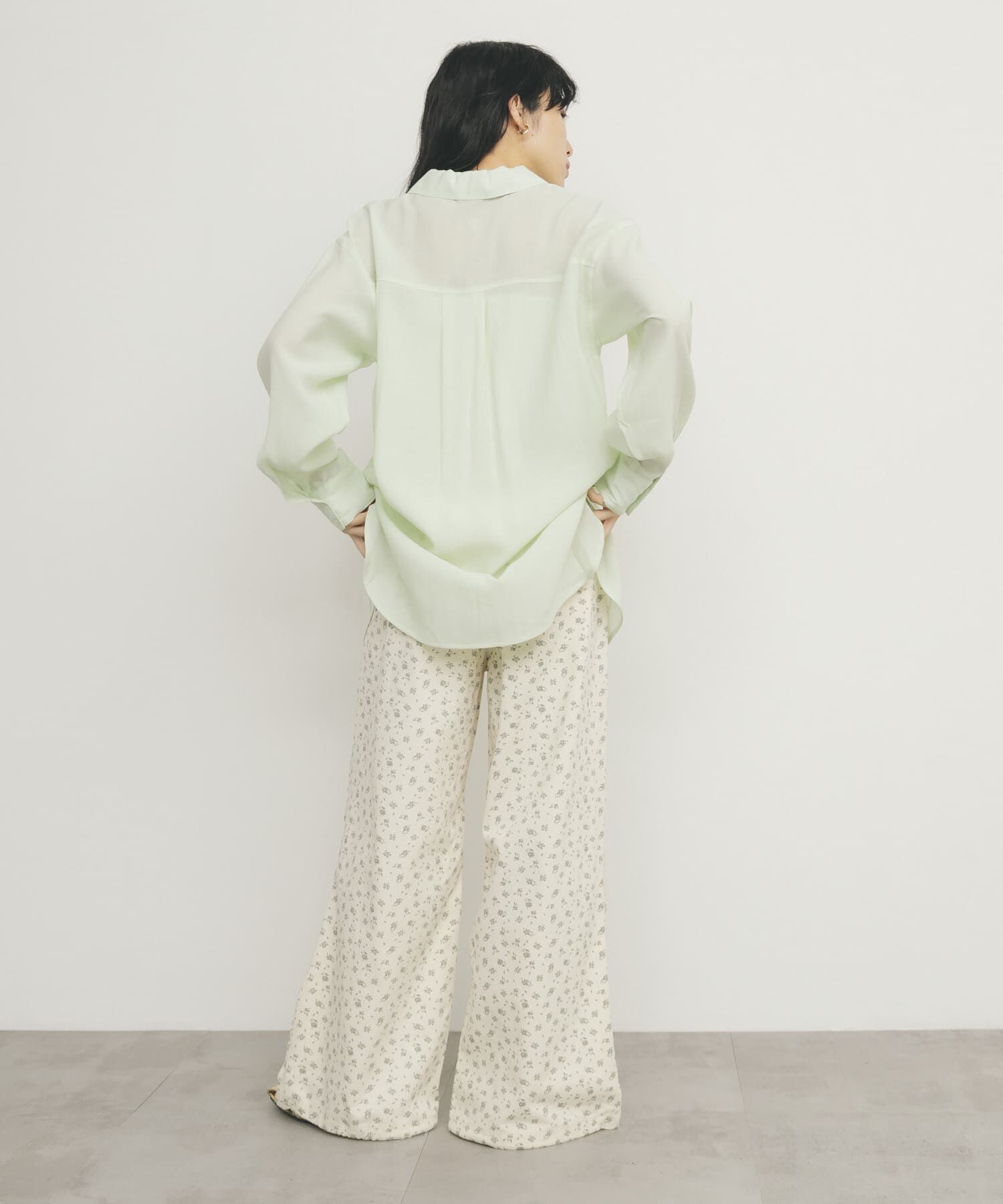  「シアーロングシャツ」|シャツ・ブラウス|