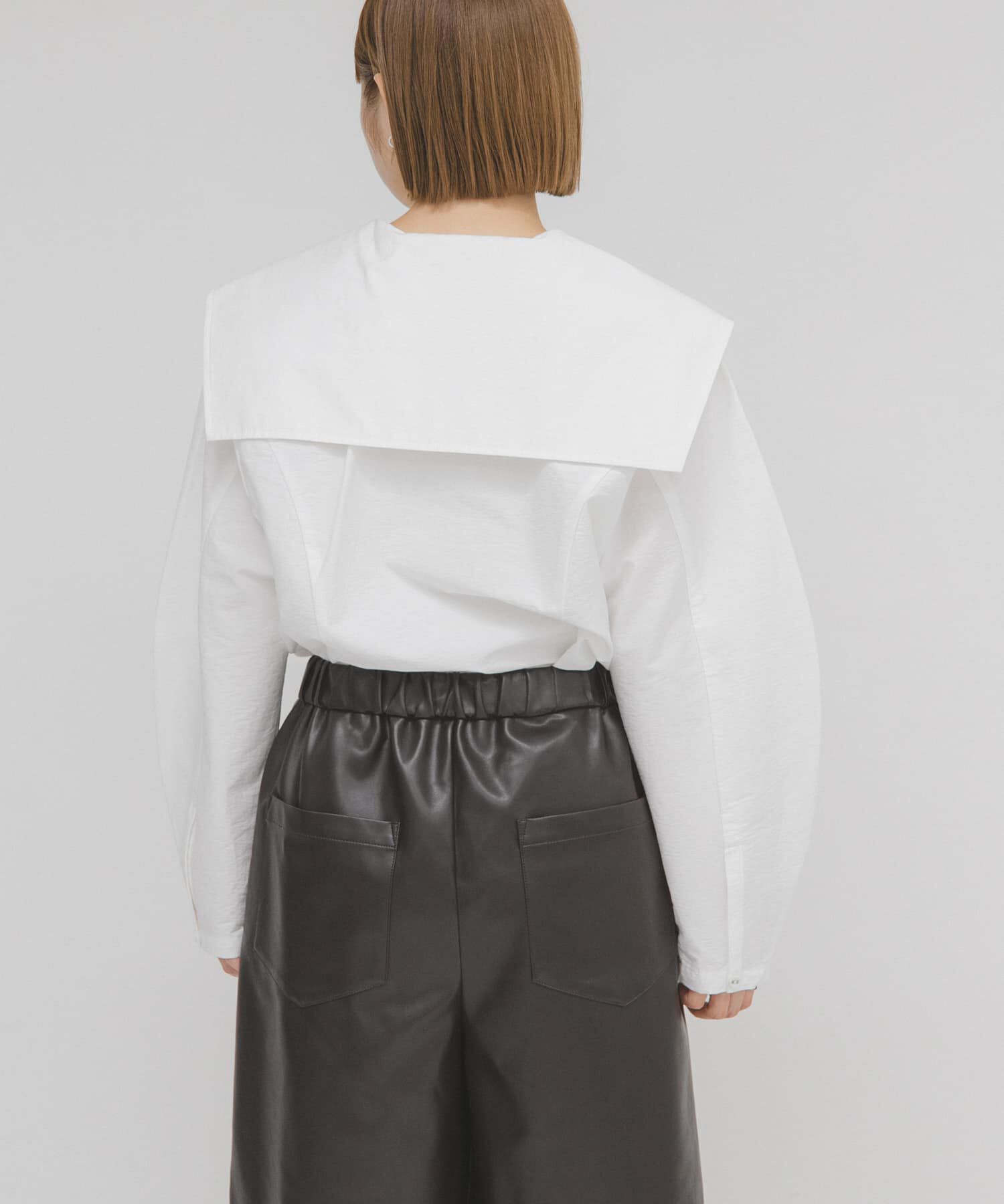  「セーラーカラーシェイプブラウス」|シャツ・ブラウス|