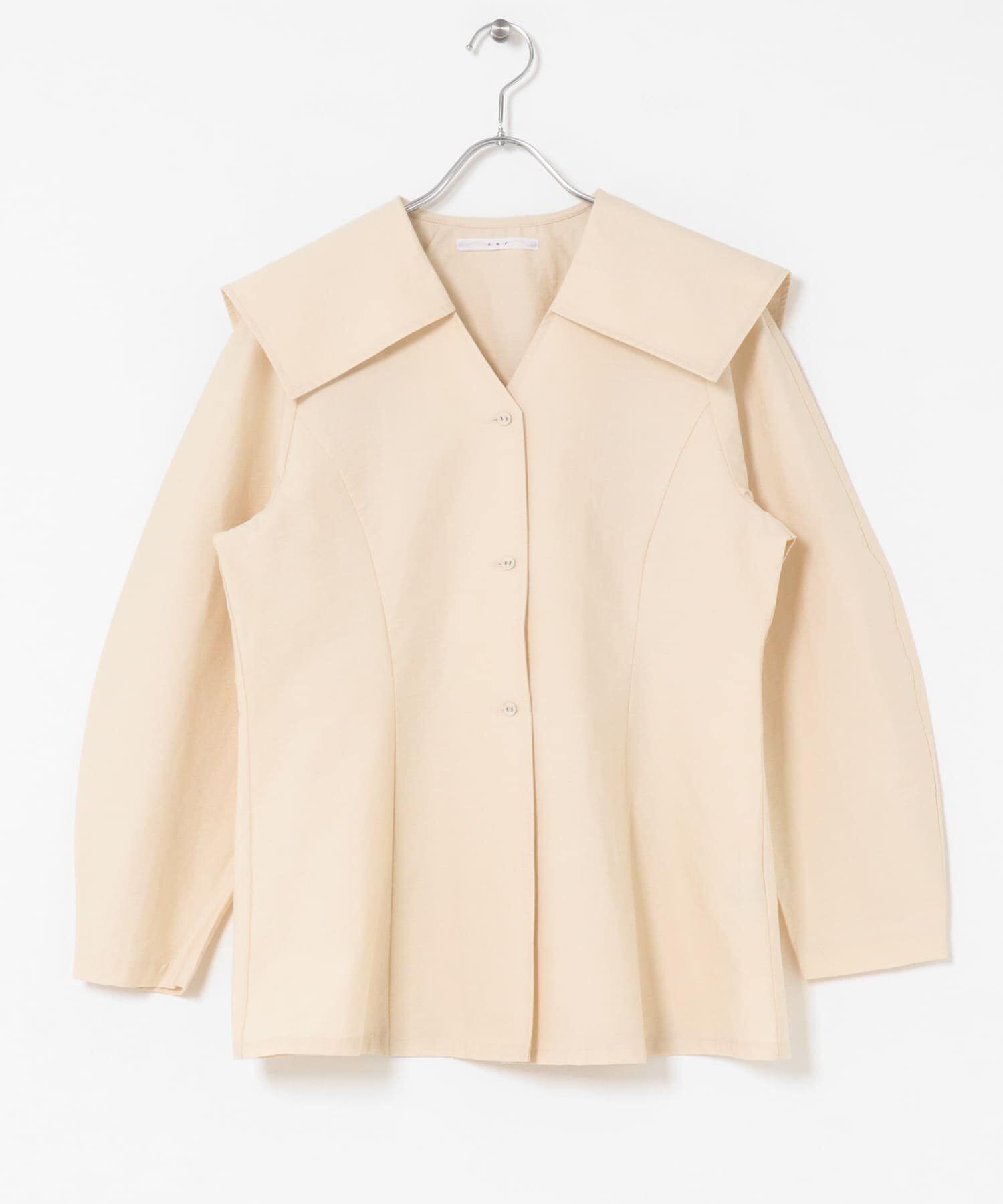  「セーラーカラーシェイプブラウス」|シャツ・ブラウス|