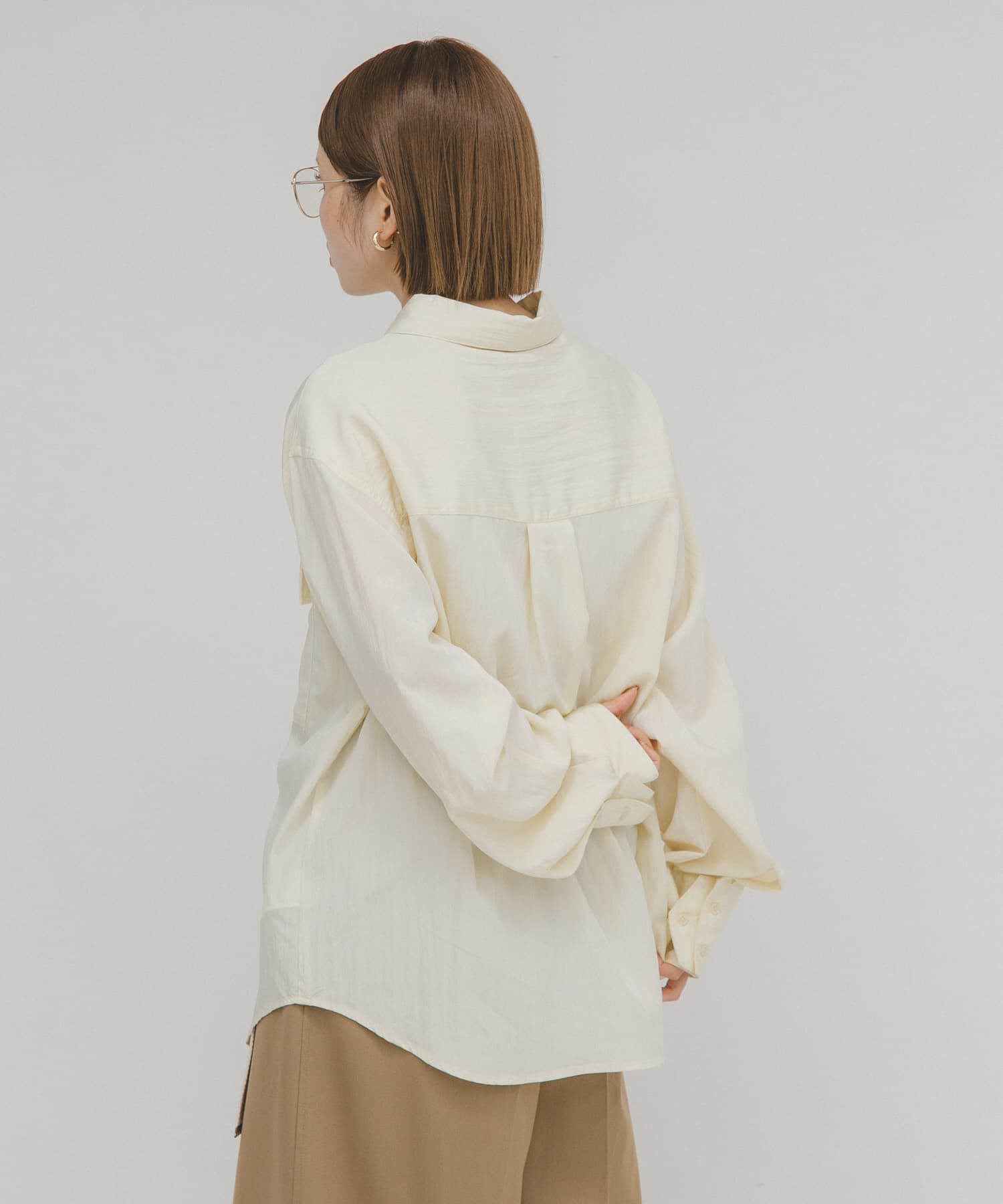  「フラップデザインシャツ」|シャツ・ブラウス|