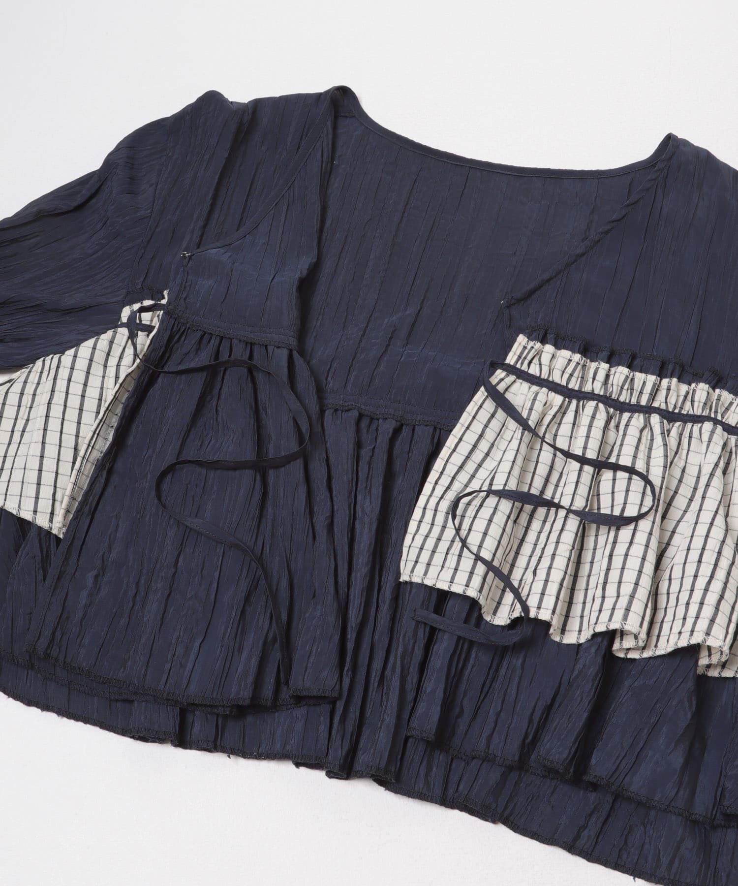  「フリルレイヤードブラウス」|シャツ・ブラウス|