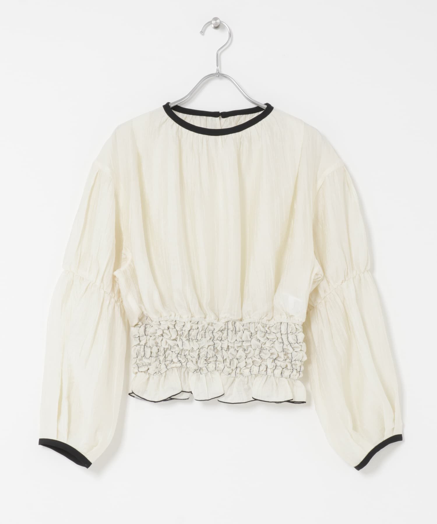  「ポップコーンシャーリングブラウス」|シャツ・ブラウス|