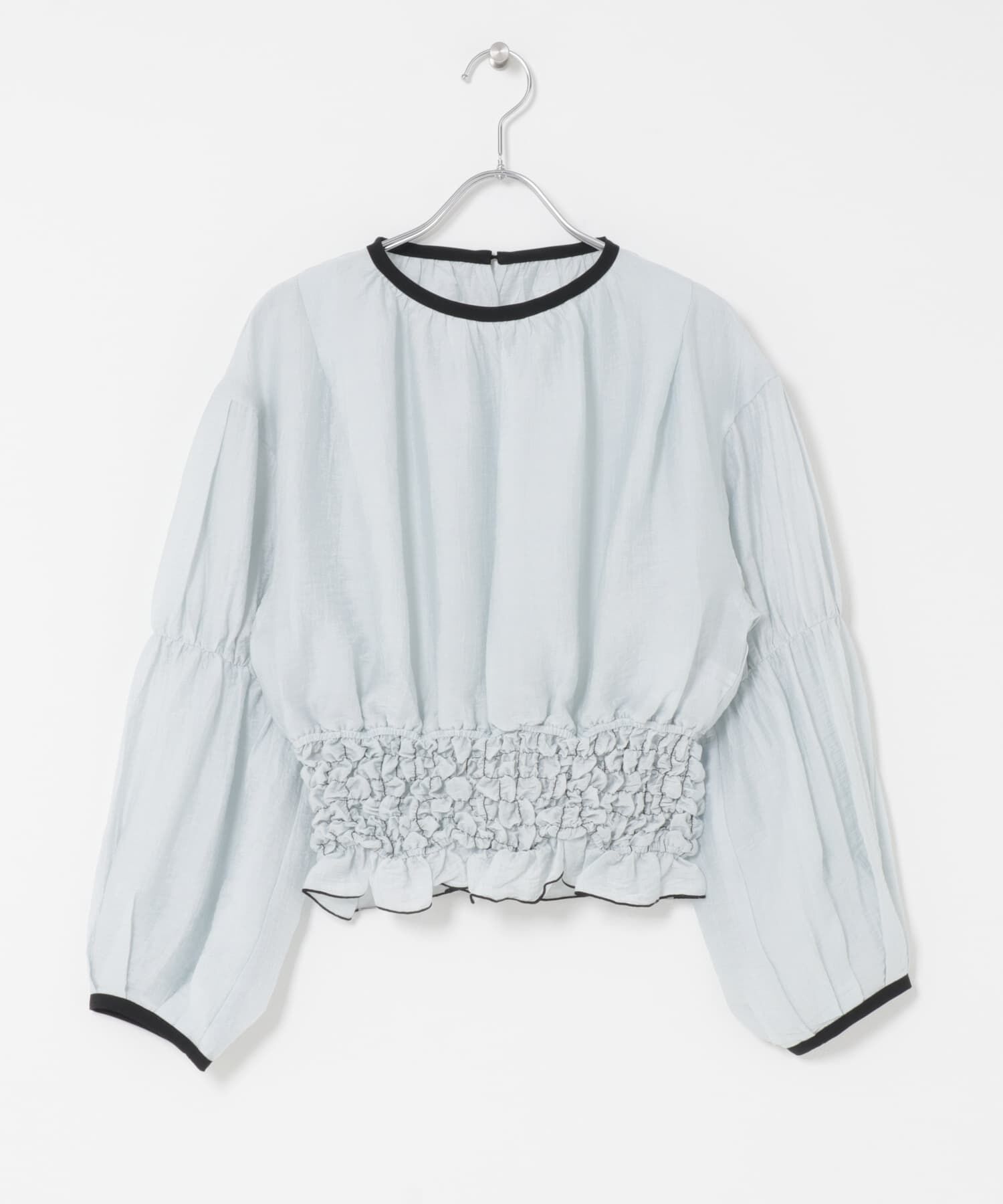  「ポップコーンシャーリングブラウス」|シャツ・ブラウス|