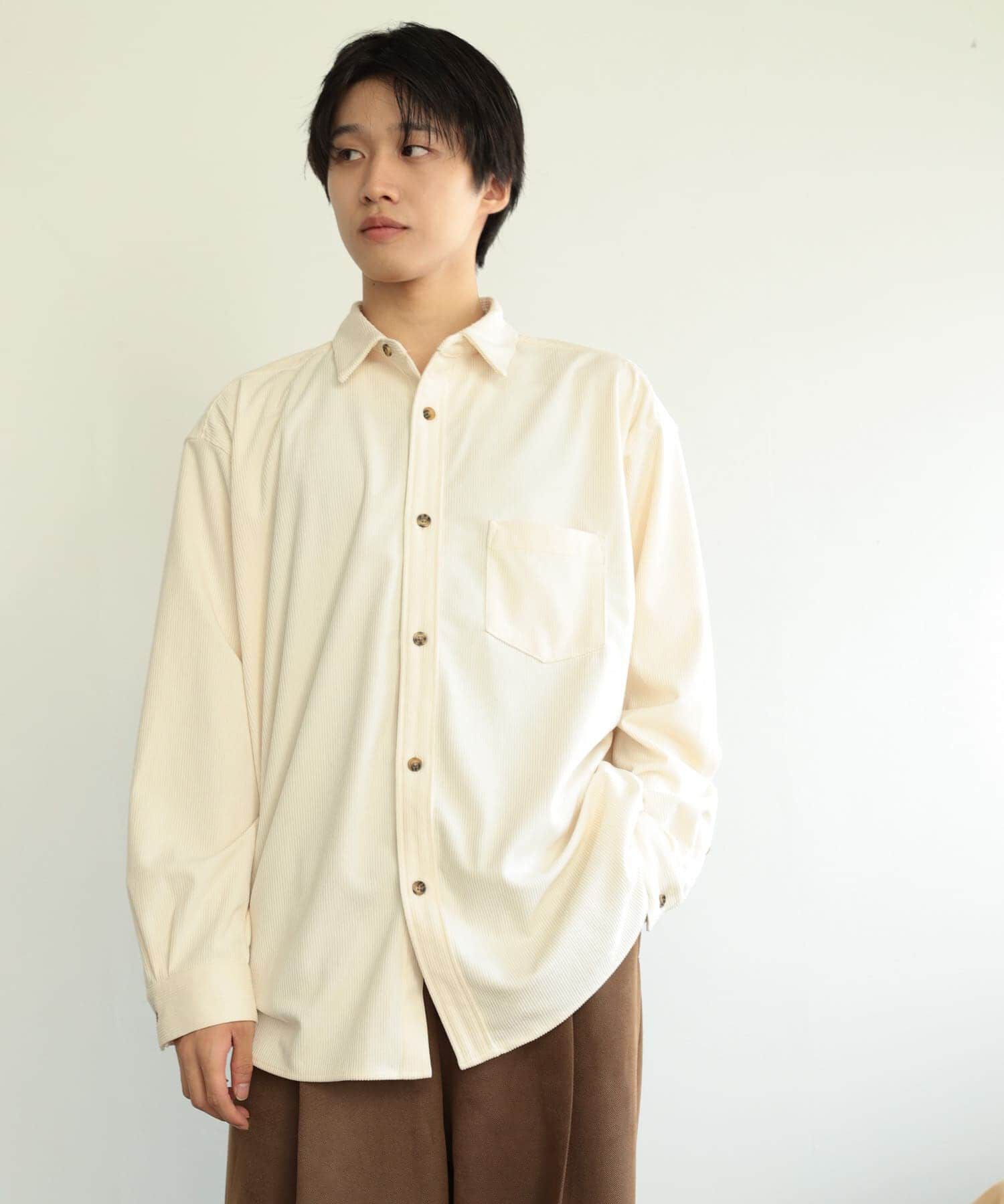 SENSE OF PLACE by URBAN RESEARCH「コーデュロイルーズシャツ」|シャツ・ブラウス|