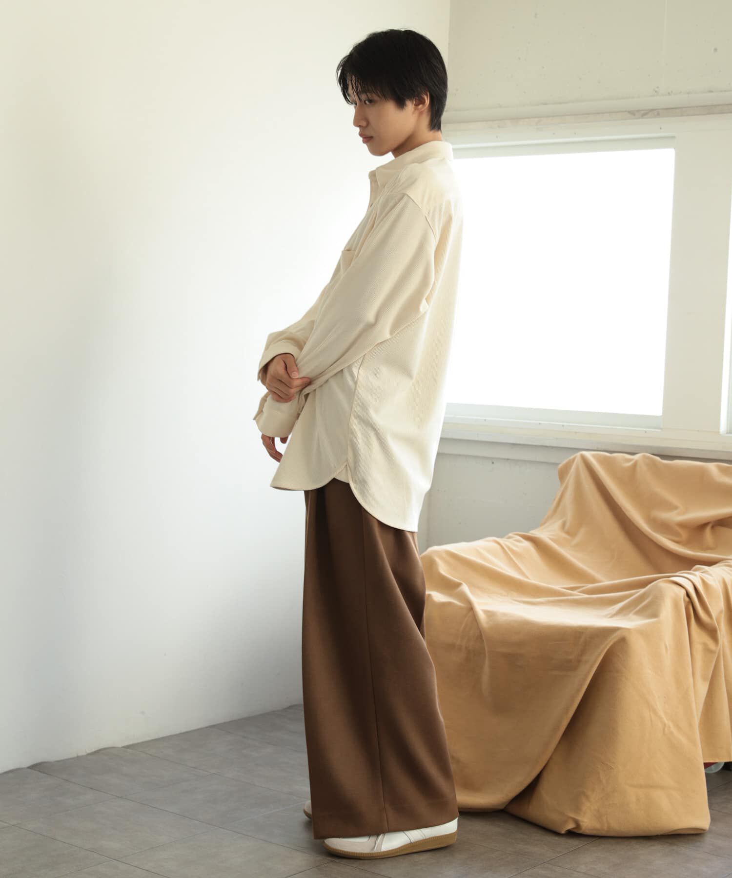 SENSE OF PLACE by URBAN RESEARCH「コーデュロイルーズシャツ」|シャツ・ブラウス|