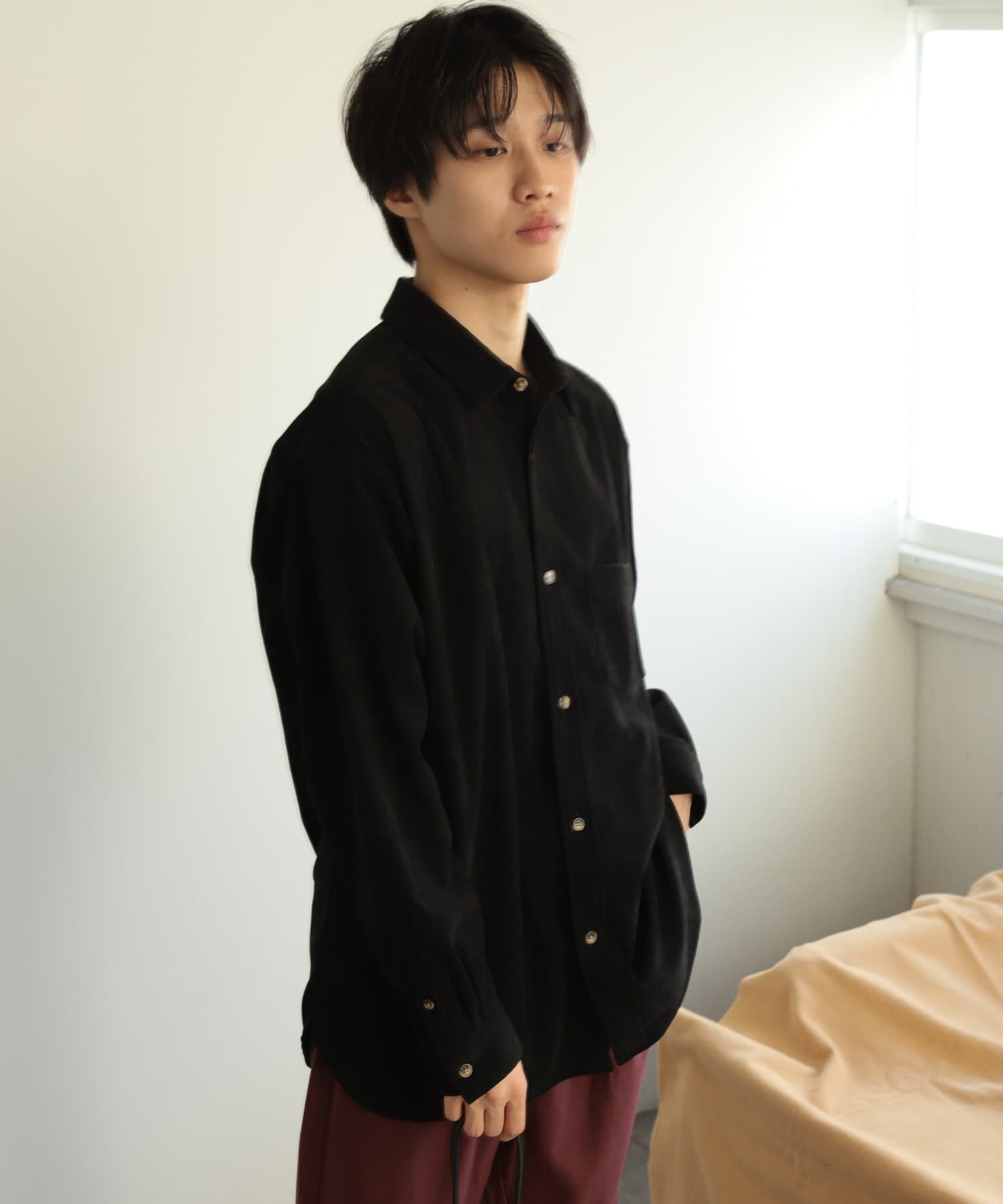 SENSE OF PLACE by URBAN RESEARCH「コーデュロイルーズシャツ」|シャツ・ブラウス|