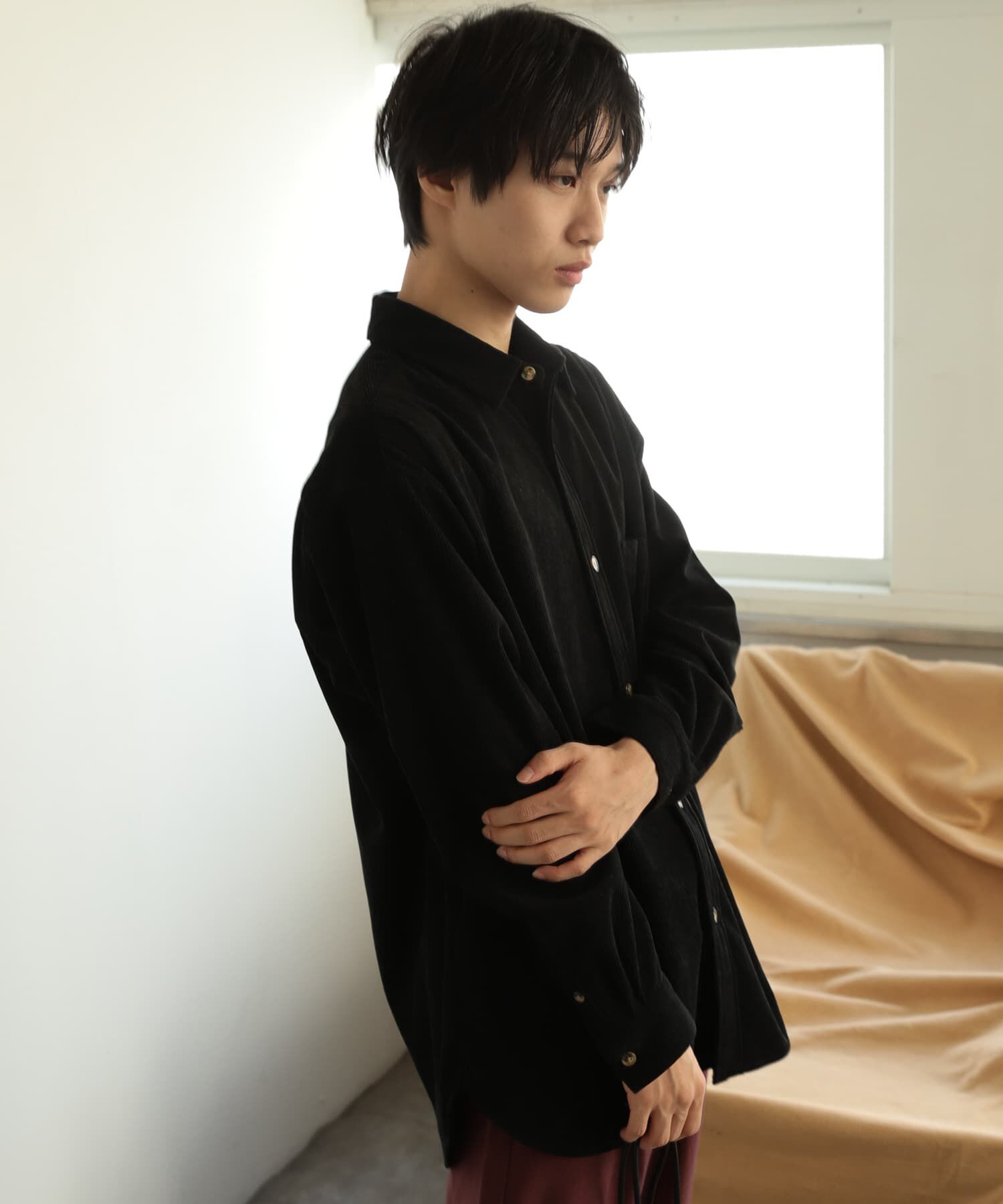 SENSE OF PLACE by URBAN RESEARCH「コーデュロイルーズシャツ」|シャツ・ブラウス|