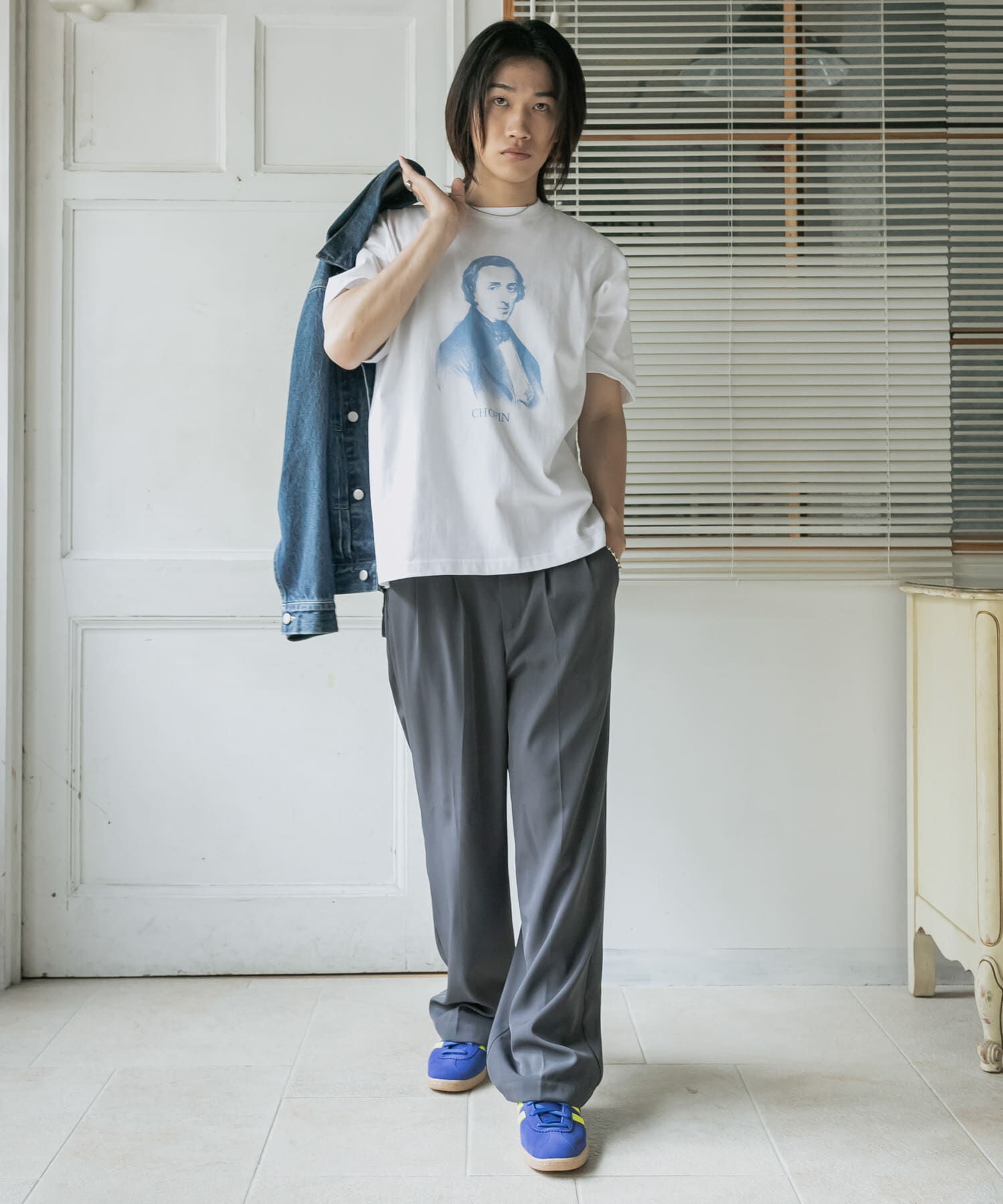 SENSE OF PLACE by URBAN RESEARCH「ヴィンテージライクTシャツ(ショパン)」|Tシャツ・カットソー|