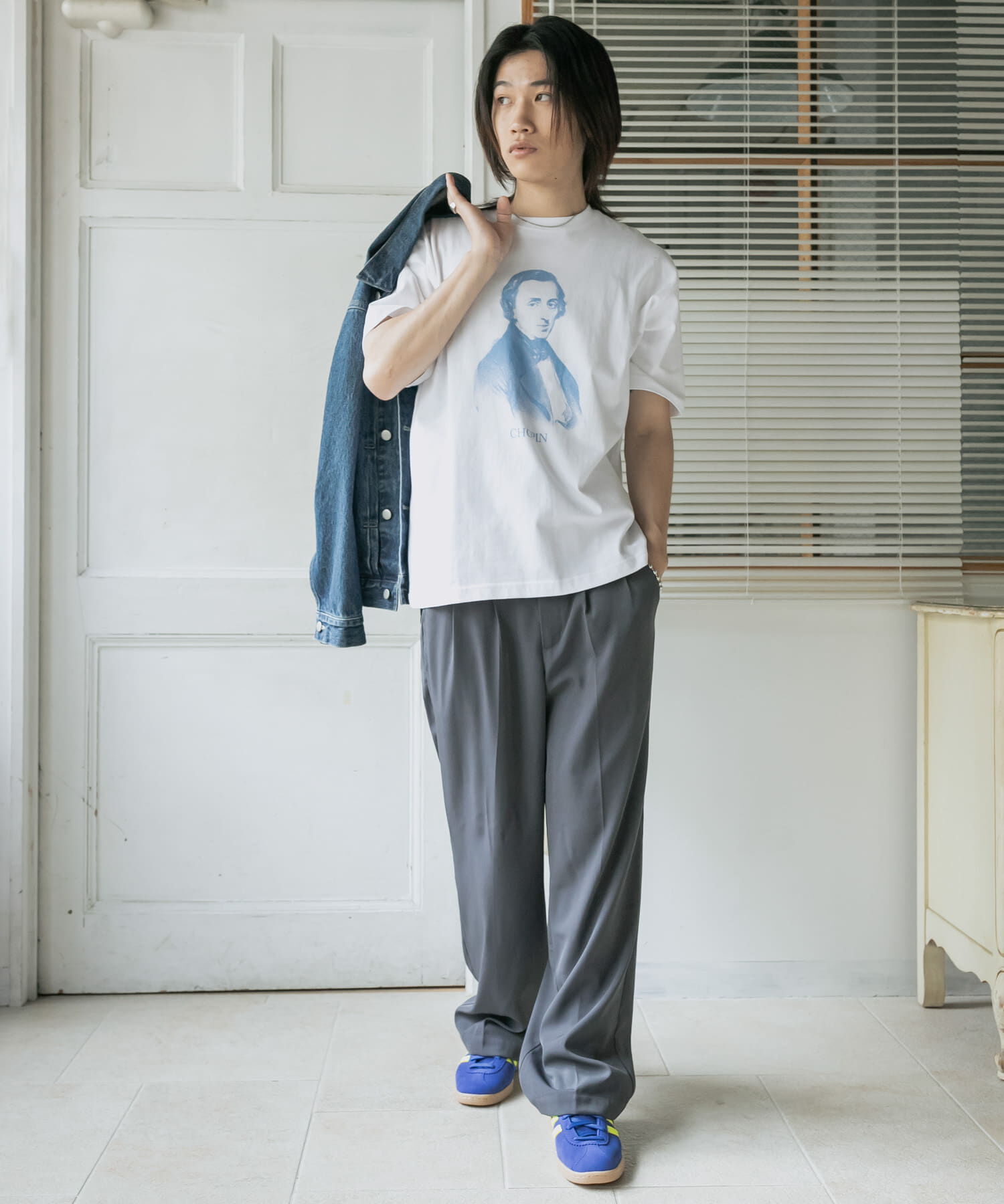 SENSE OF PLACE by URBAN RESEARCH「ヴィンテージライクTシャツ(ショパン)」|Tシャツ・カットソー|