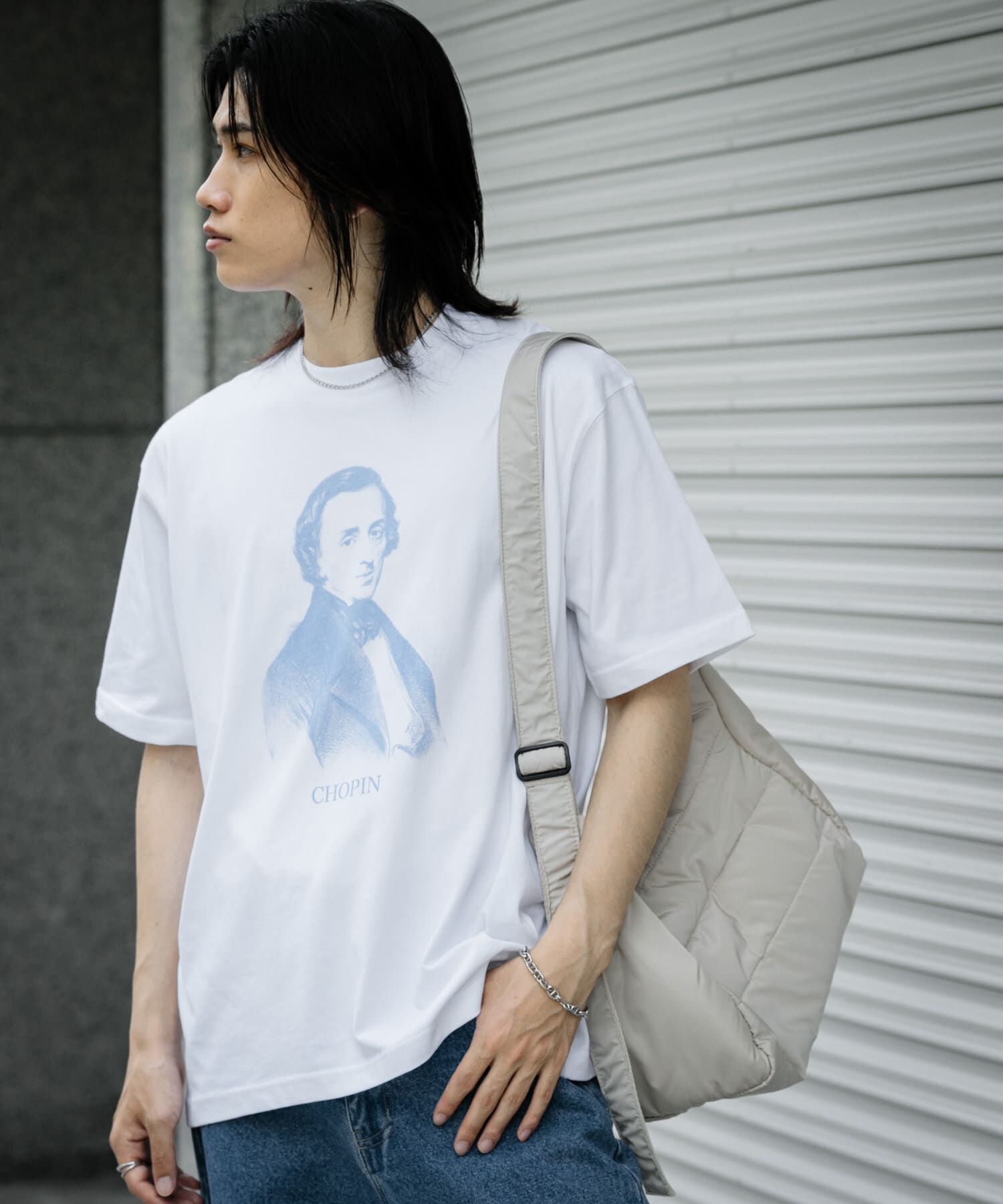 SENSE OF PLACE by URBAN RESEARCH「ヴィンテージライクTシャツ(ショパン)」|Tシャツ・カットソー|