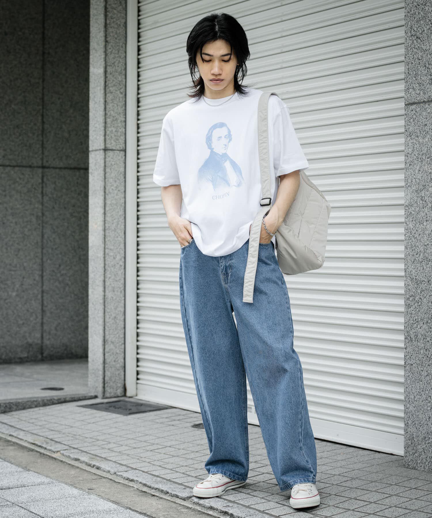 SENSE OF PLACE by URBAN RESEARCH「ヴィンテージライクTシャツ(ショパン)」|Tシャツ・カットソー|