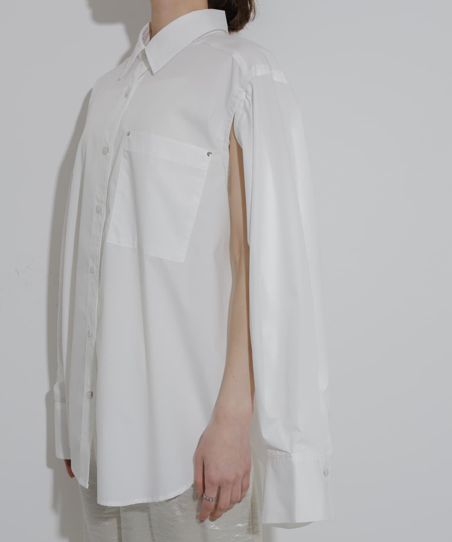 SENSE OF PLACE by URBAN RESEARCH「アームスリットオーバーシャツ」|シャツ・ブラウス|