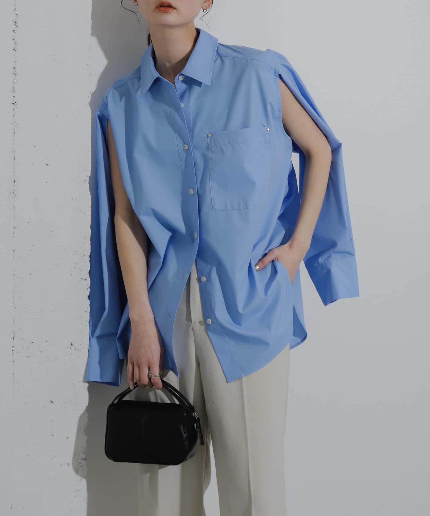 SENSE OF PLACE by URBAN RESEARCH「アームスリットオーバーシャツ」|シャツ・ブラウス|