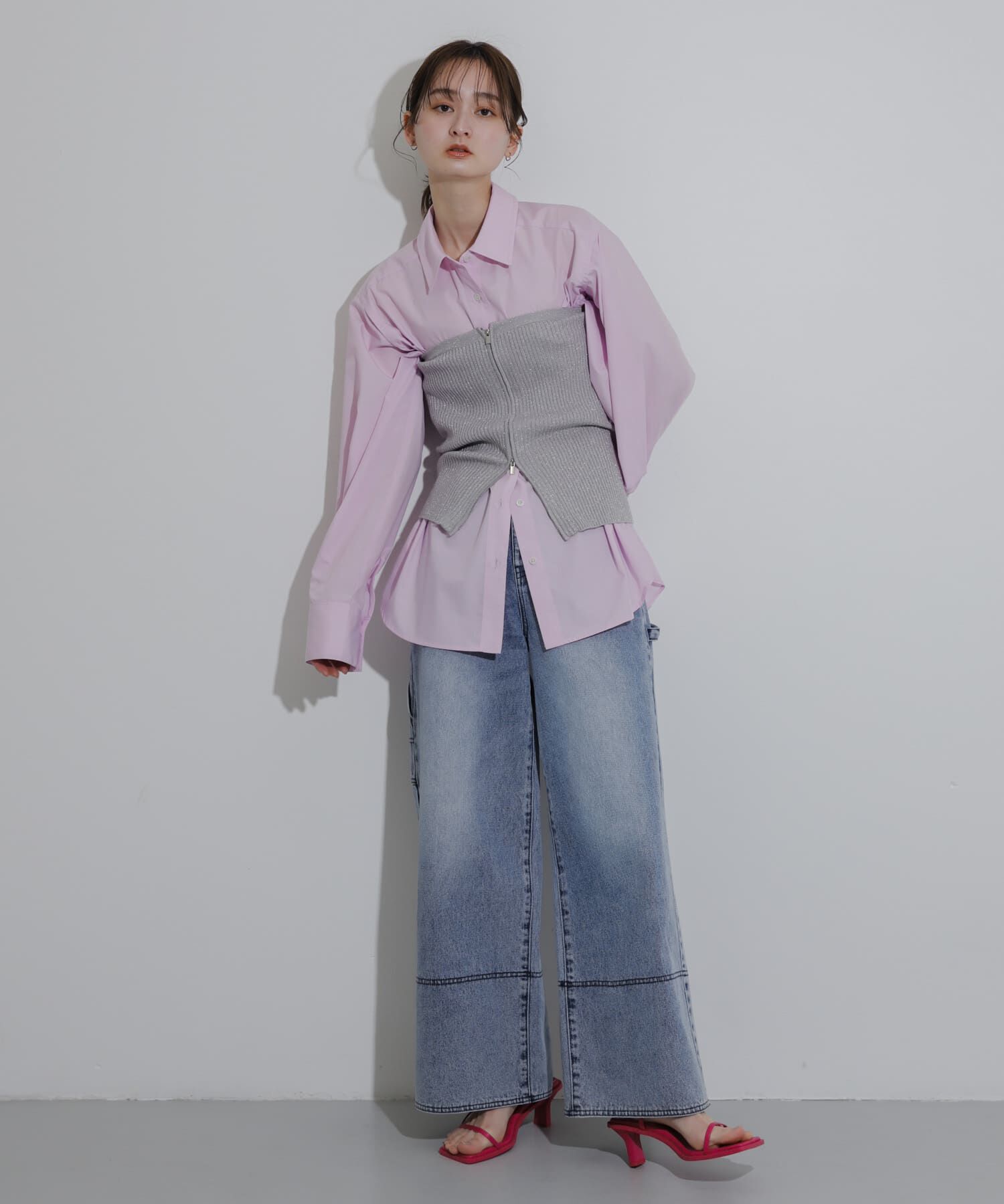 SENSE OF PLACE by URBAN RESEARCH「アームスリットオーバーシャツ」|シャツ・ブラウス|