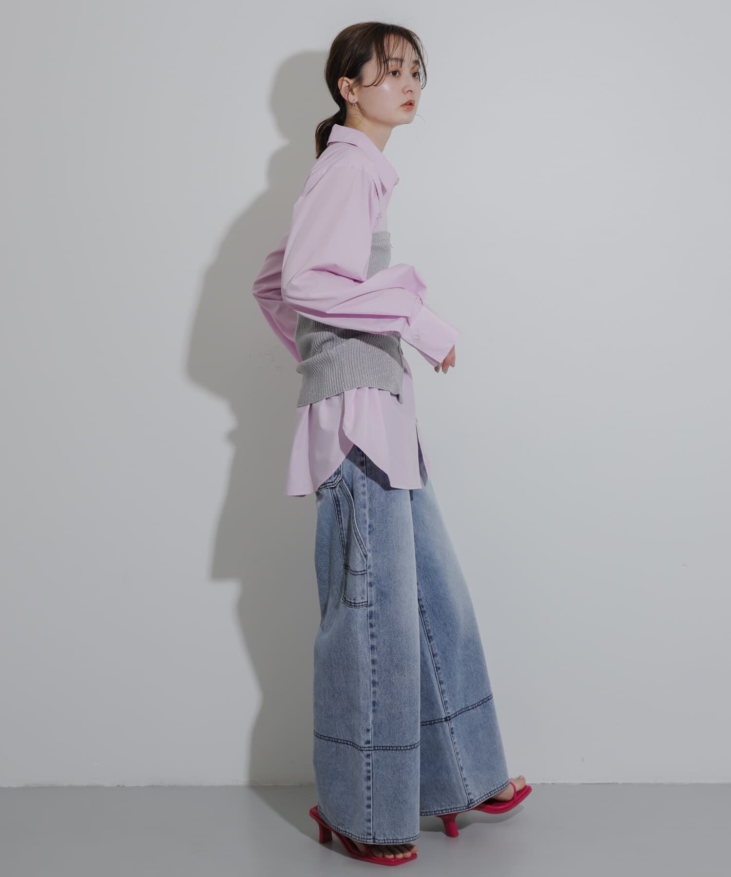 SENSE OF PLACE by URBAN RESEARCH「アームスリットオーバーシャツ」|シャツ・ブラウス|