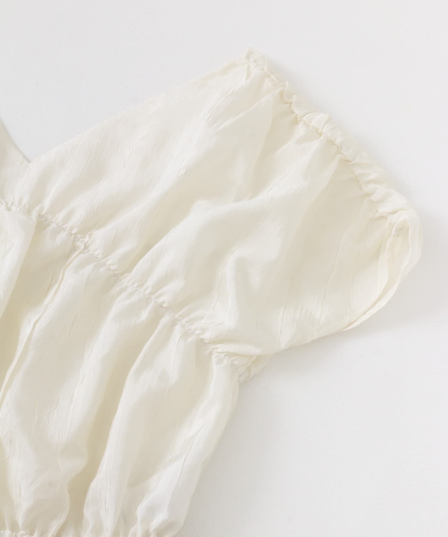 SENSE OF PLACE by URBAN RESEARCH「クロップドギャザーブラウス」|シャツ・ブラウス|