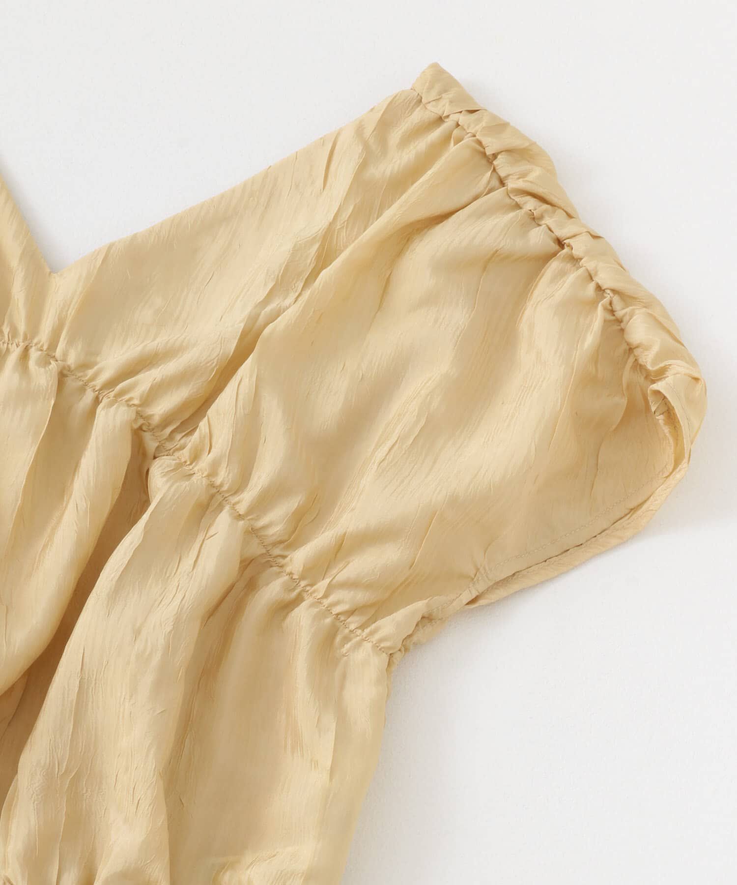 SENSE OF PLACE by URBAN RESEARCH「クロップドギャザーブラウス」|シャツ・ブラウス|