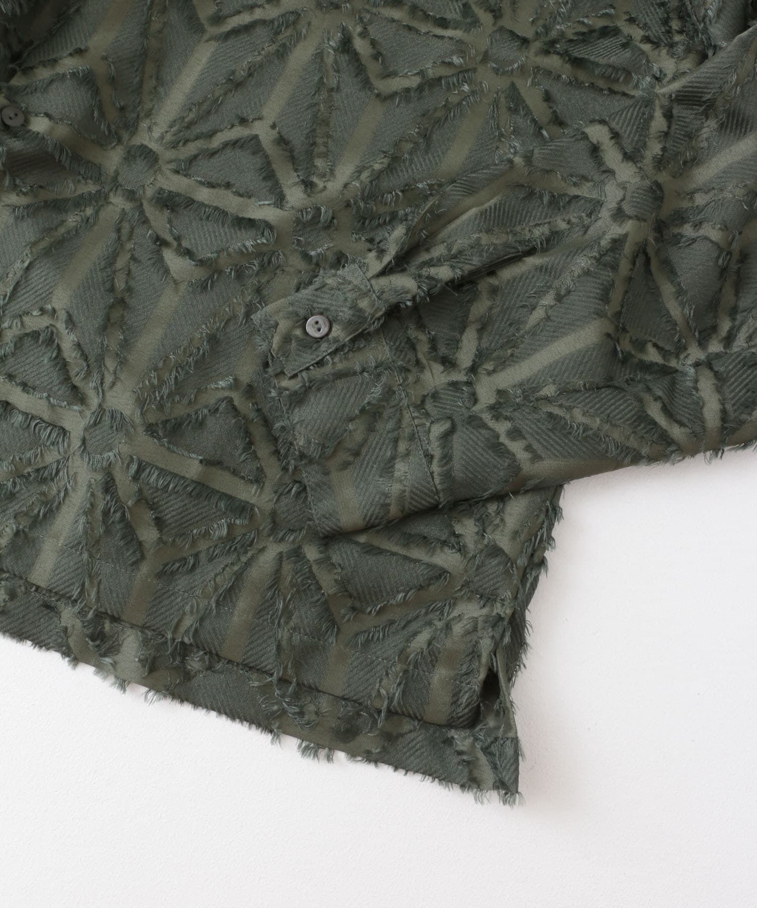 SENSE OF PLACE by URBAN RESEARCH「フリンジジャガードレギュラーカラーシャツ」|シャツ・ブラウス|