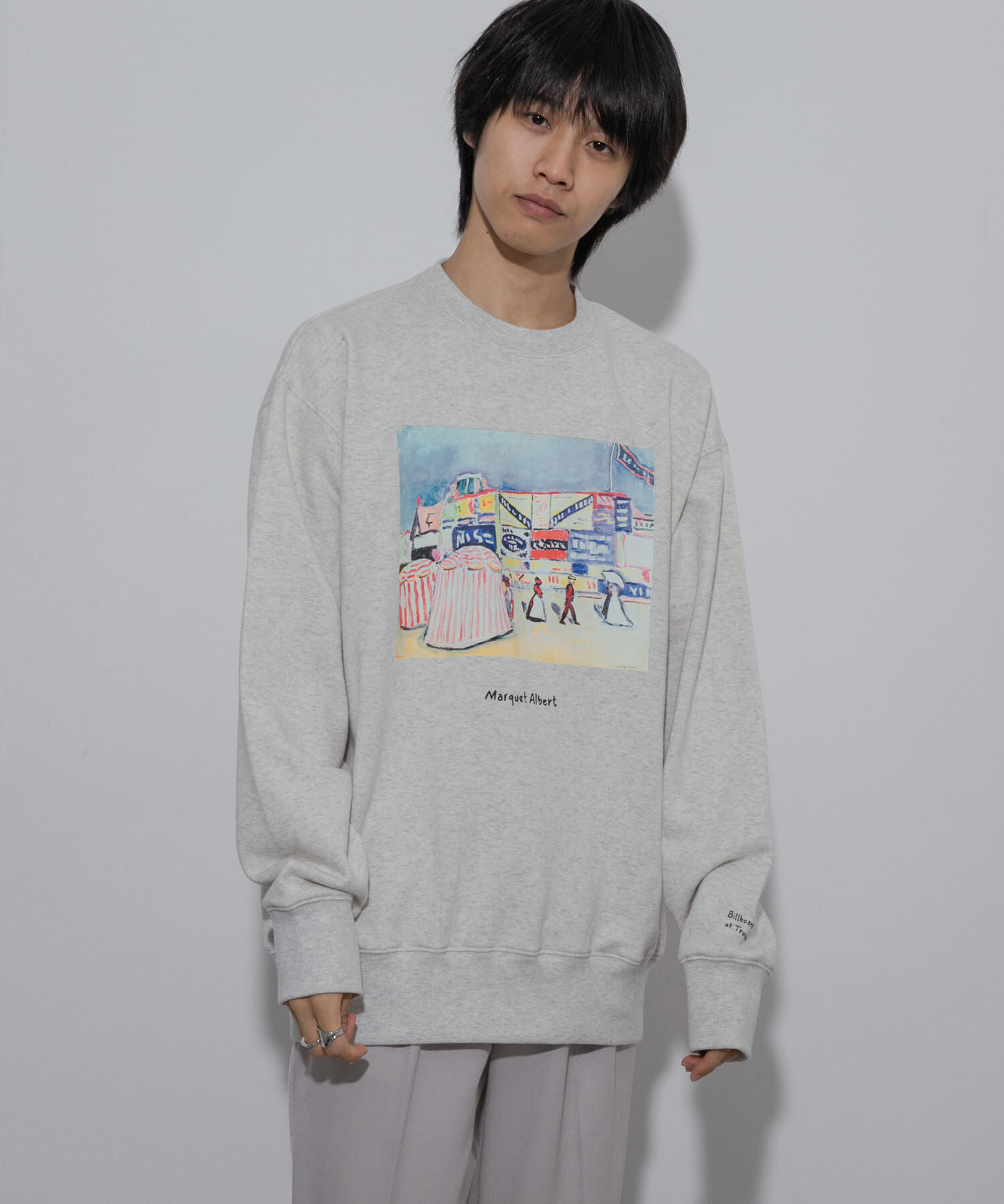 SENSE OF PLACE by URBAN RESEARCH「『別注』Albert Marquet プリントスウェット」|スウェット・ジャージ|