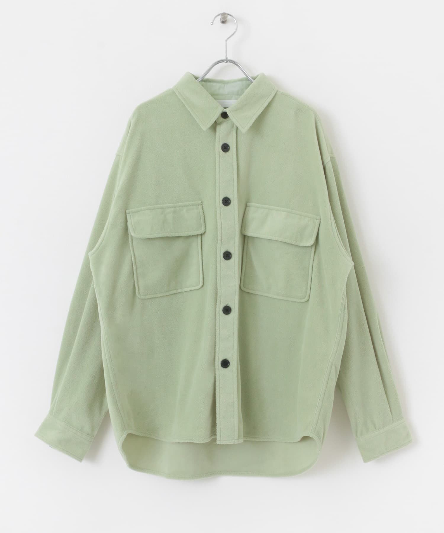 SENSE OF PLACE by URBAN RESEARCH「フリースフラップルーズシャツ」|シャツ・ブラウス|