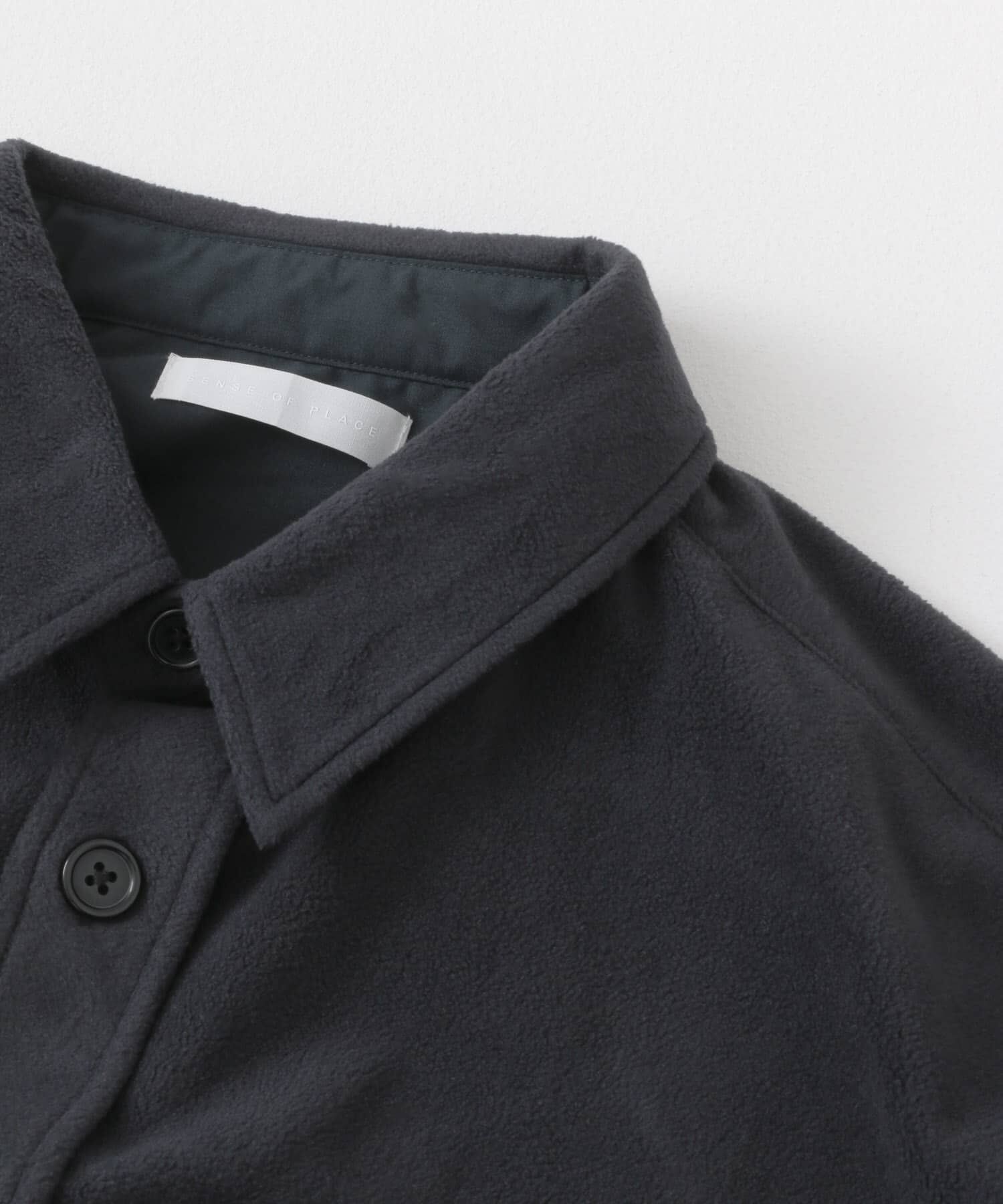 SENSE OF PLACE by URBAN RESEARCH「フリースフラップルーズシャツ」|シャツ・ブラウス|