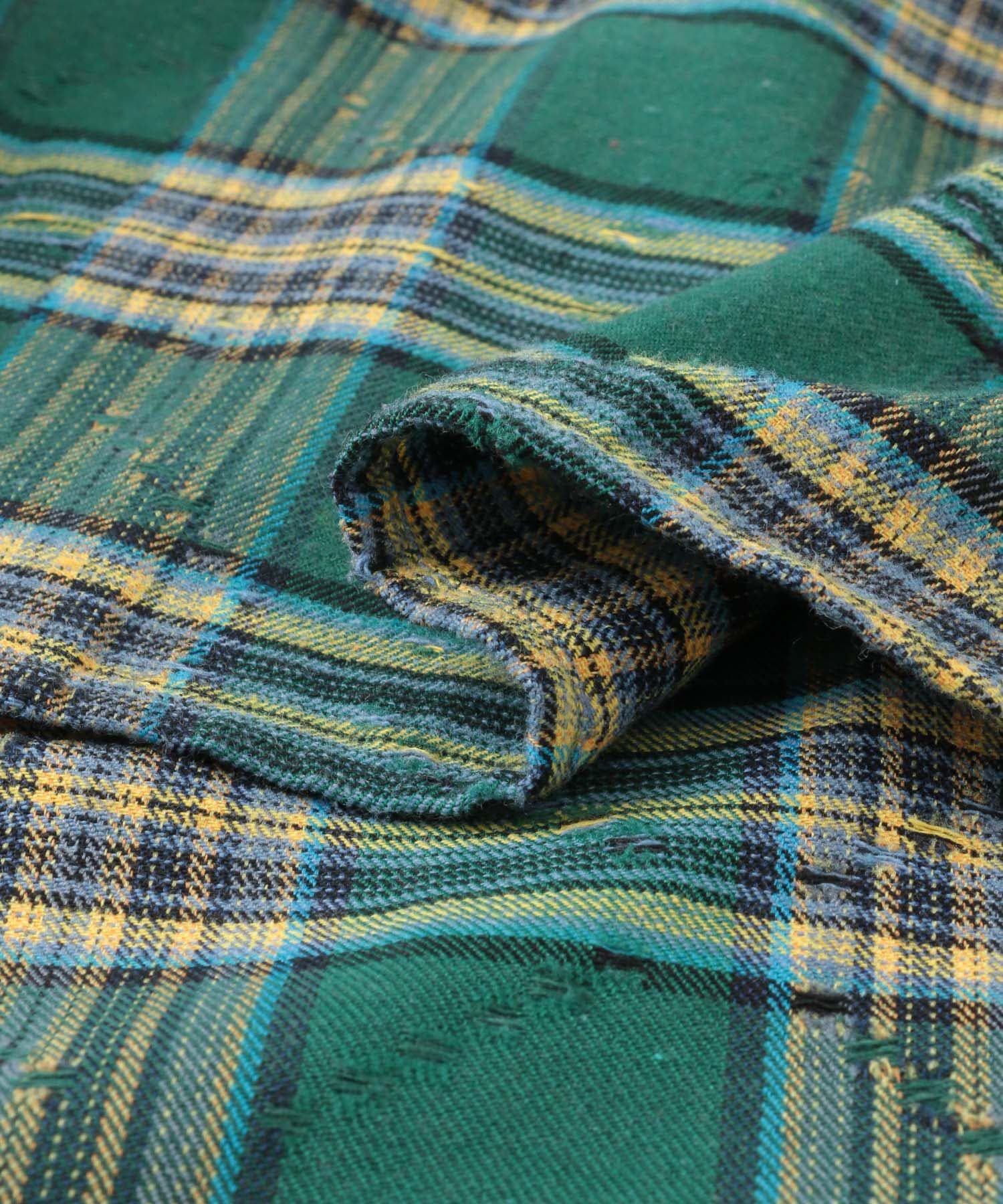 SENSE OF PLACE by URBAN RESEARCH「ダメージチェックルーズシャツ」|シャツ・ブラウス|