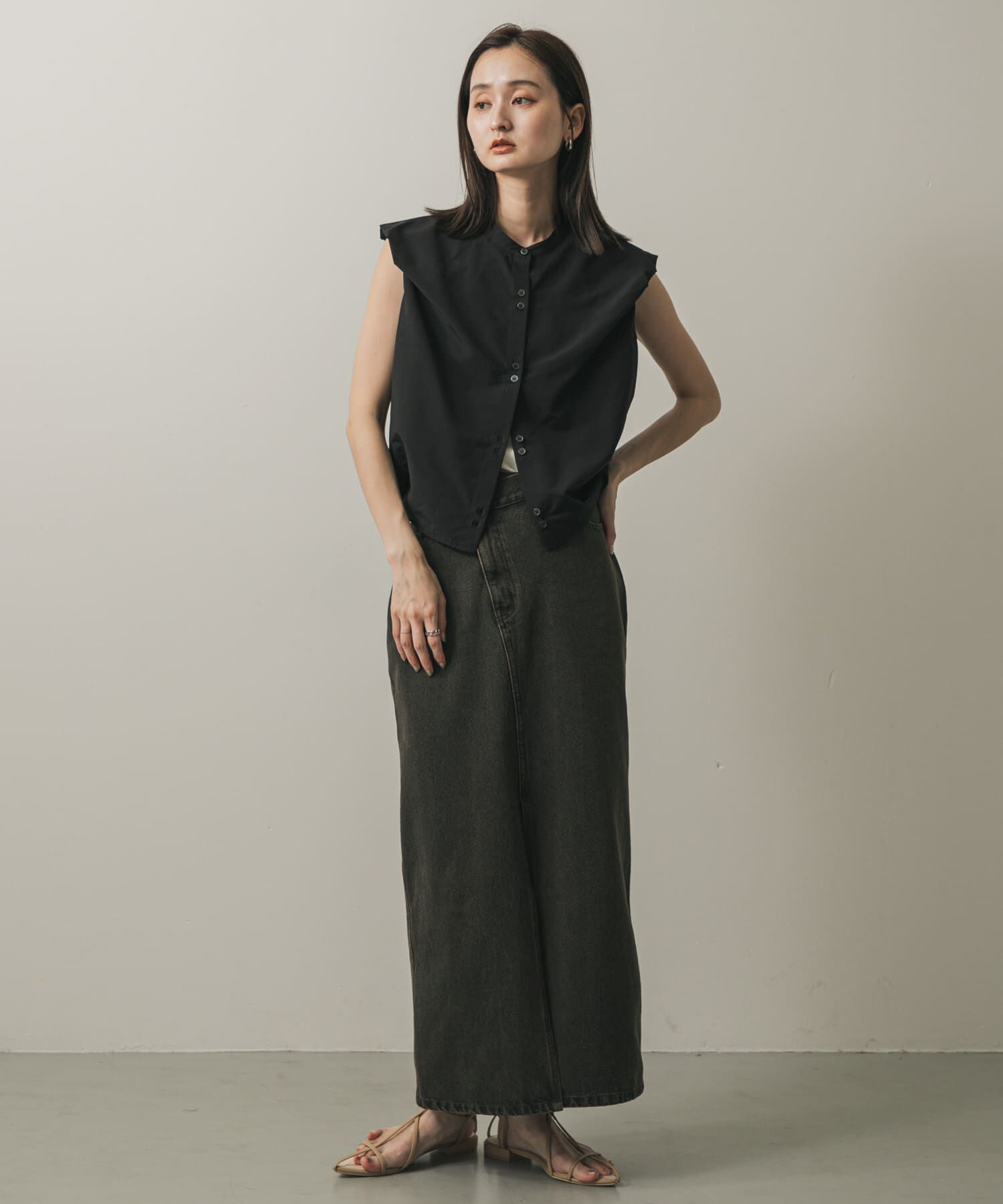 SENSE OF PLACE by URBAN RESEARCH「ダブルボタンバルーンブラウス」|シャツ・ブラウス|