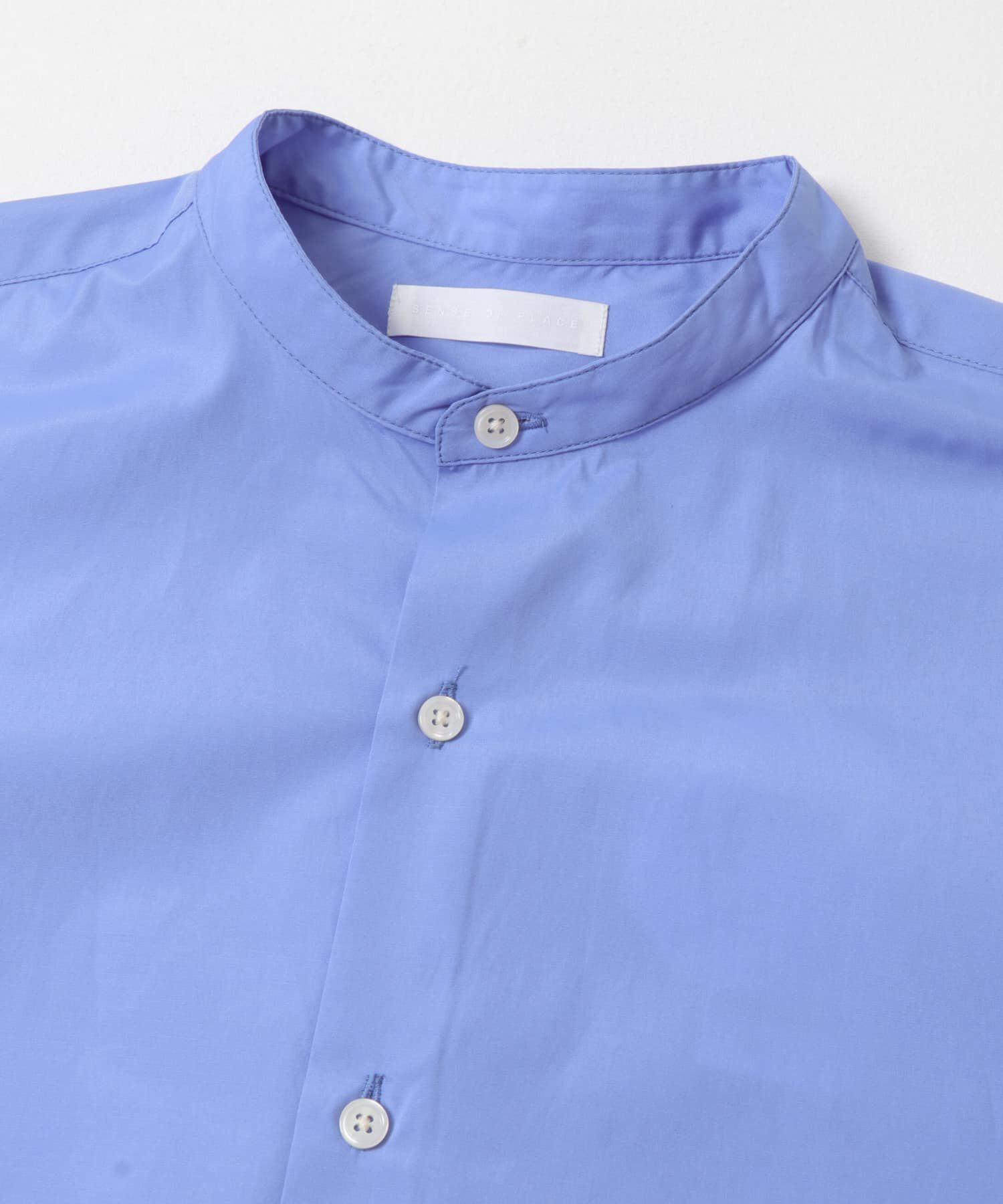 SENSE OF PLACE by URBAN RESEARCH「『WEB限定』コンフォートバンドカラーシャツ」|シャツ・ブラウス|