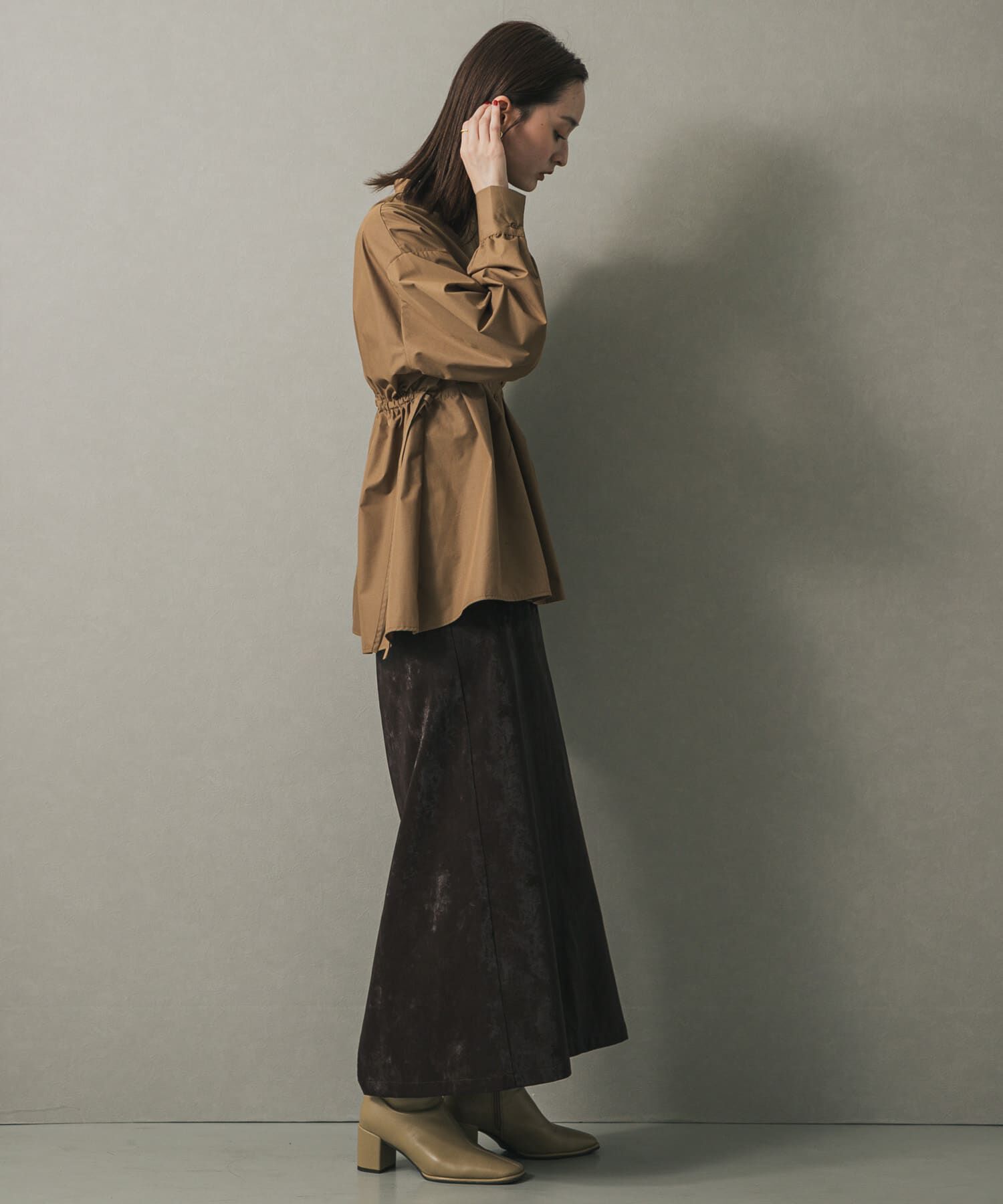 SENSE OF PLACE by URBAN RESEARCH「ウエストタックボリュームスリーブブラウス」|シャツ・ブラウス|