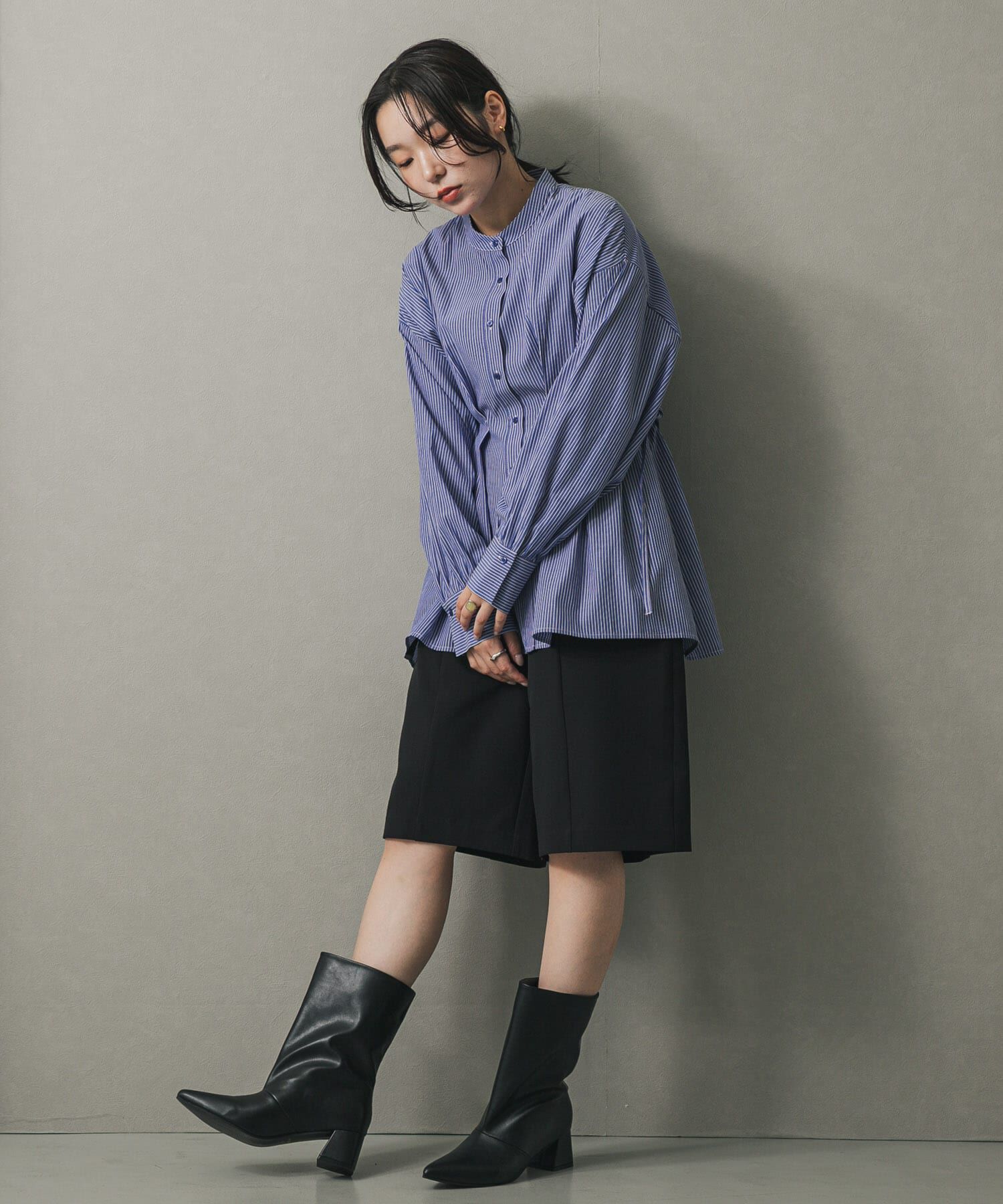 SENSE OF PLACE by URBAN RESEARCH「ウエストタックボリュームスリーブブラウス」|シャツ・ブラウス|