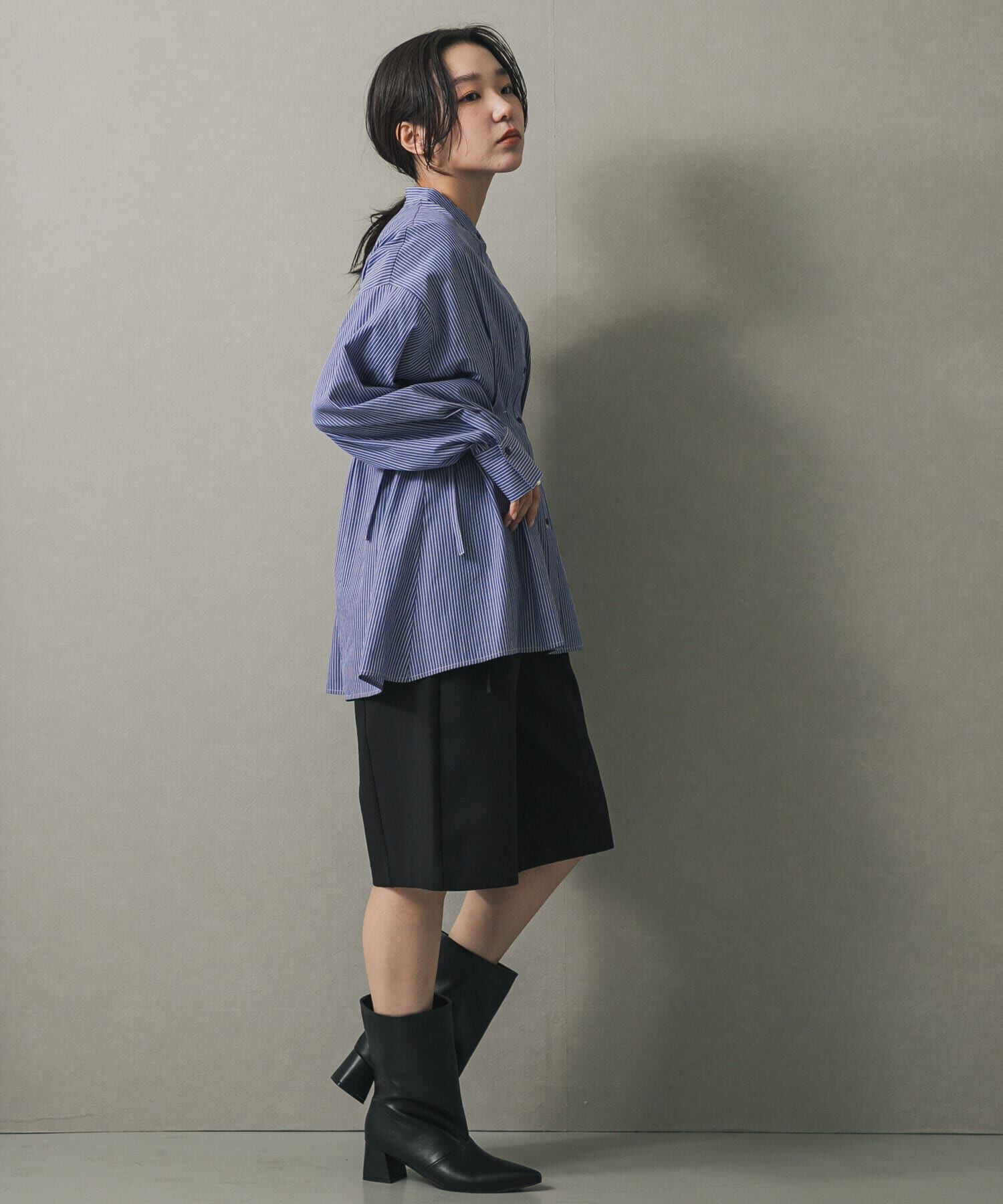 SENSE OF PLACE by URBAN RESEARCH「ウエストタックボリュームスリーブブラウス」|シャツ・ブラウス|