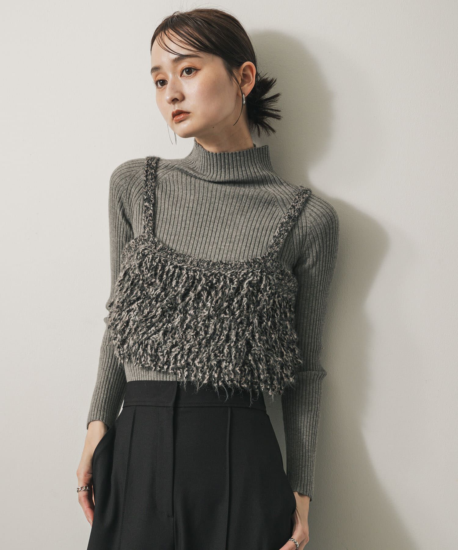 SENSE OF PLACE by URBAN RESEARCH「ニットブラビスチェ」|ニット・セーター|