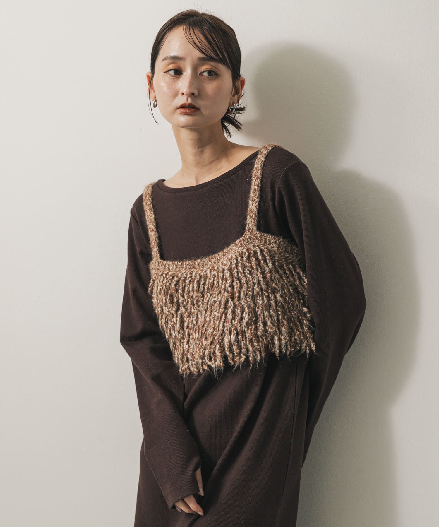 SENSE OF PLACE by URBAN RESEARCH「ニットブラビスチェ」|ニット・セーター|