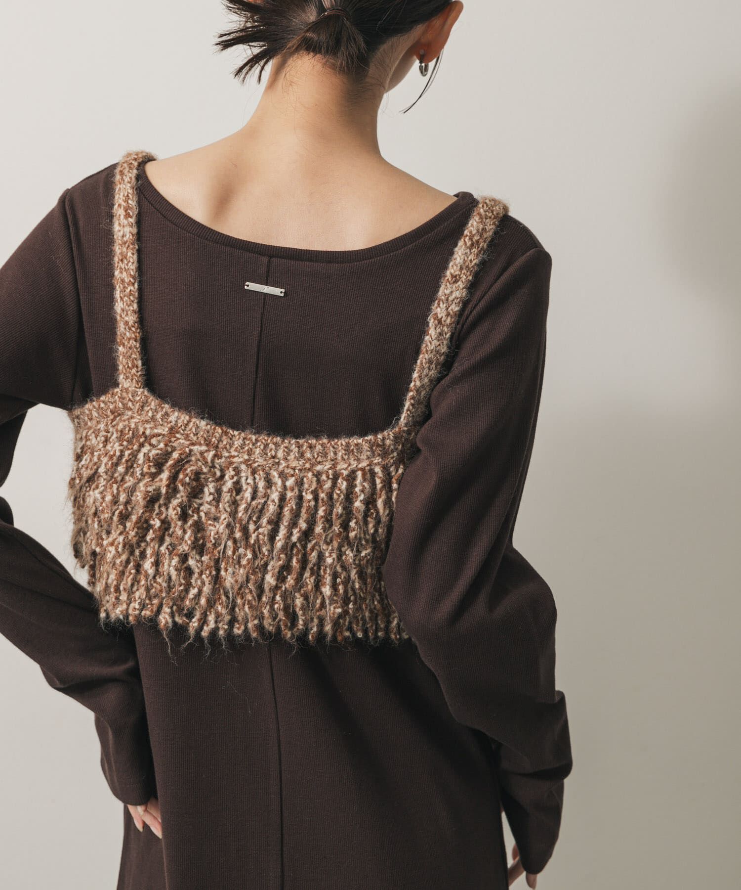 SENSE OF PLACE by URBAN RESEARCH「ニットブラビスチェ」|ニット・セーター|