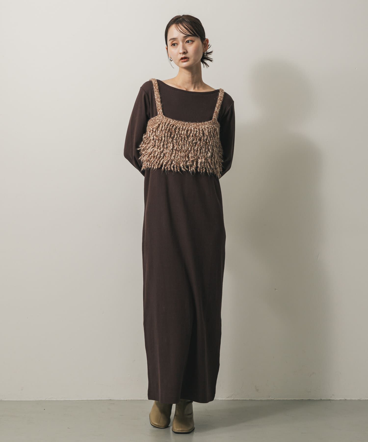 SENSE OF PLACE by URBAN RESEARCH「ニットブラビスチェ」|ニット・セーター|