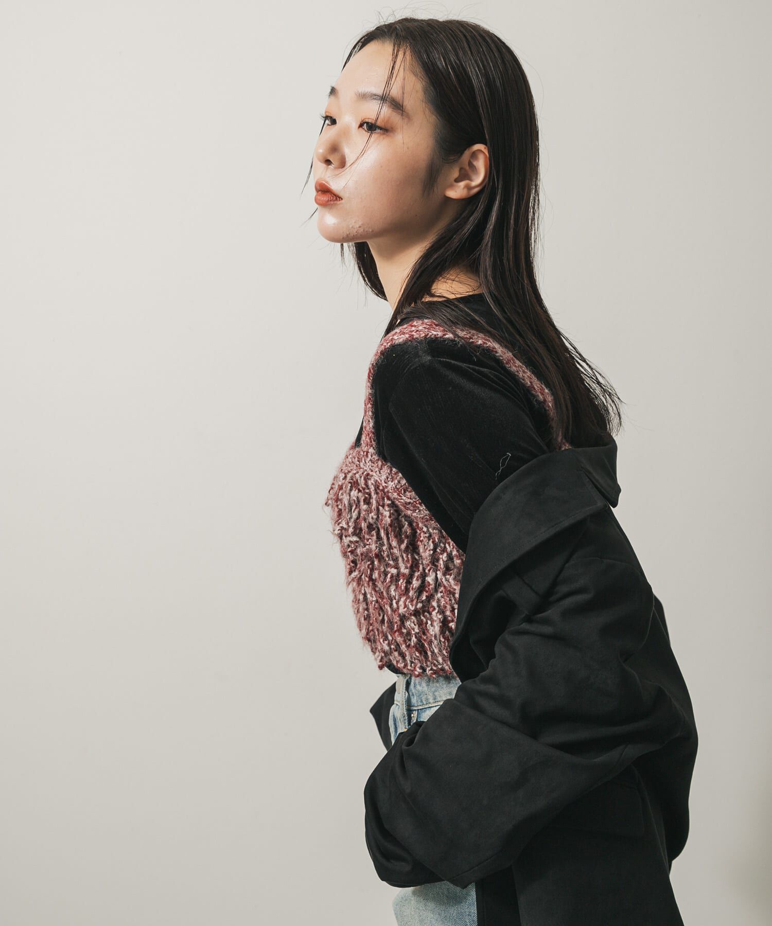 SENSE OF PLACE by URBAN RESEARCH「ニットブラビスチェ」|ニット・セーター|