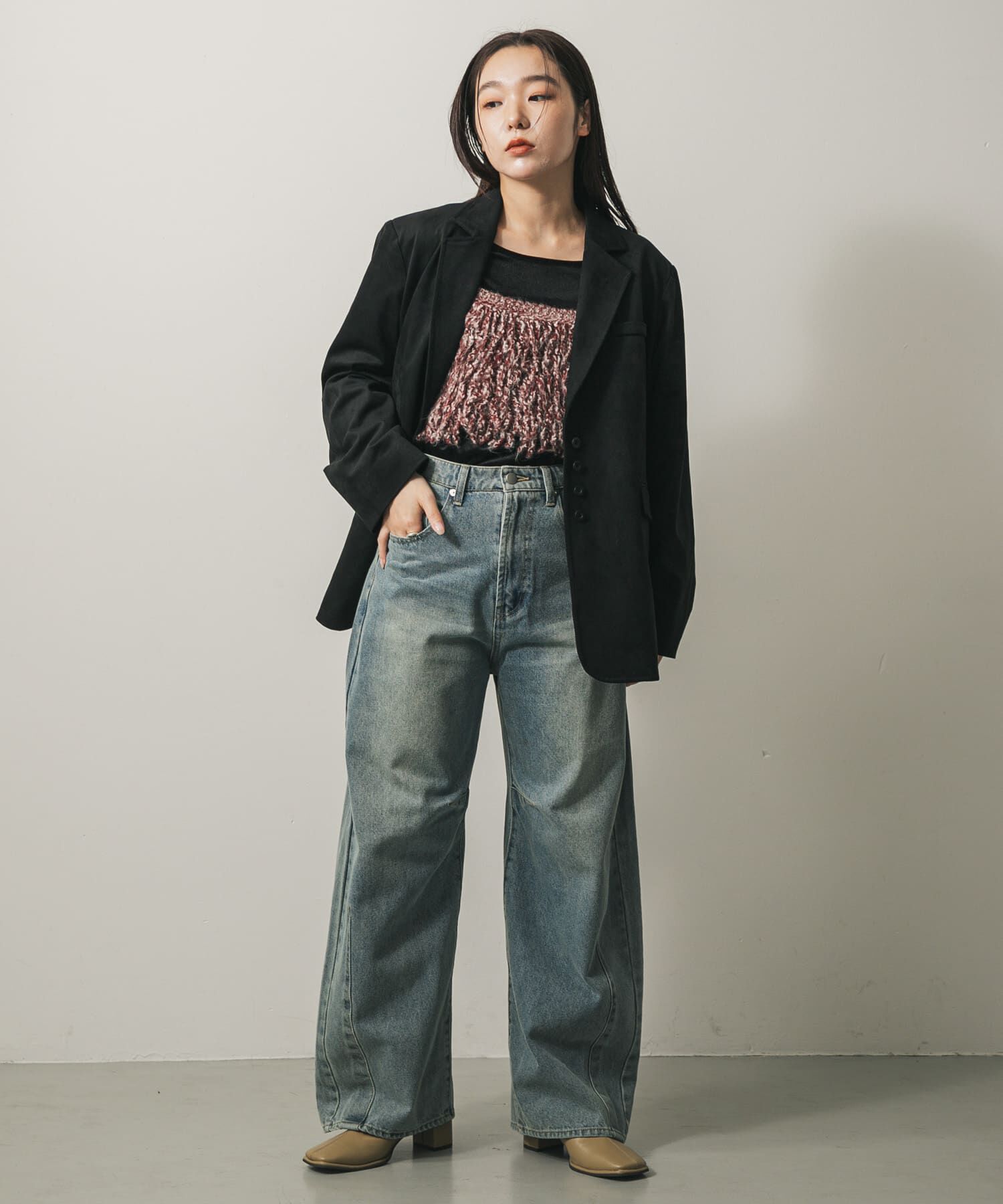 SENSE OF PLACE by URBAN RESEARCH「ニットブラビスチェ」|ニット・セーター|