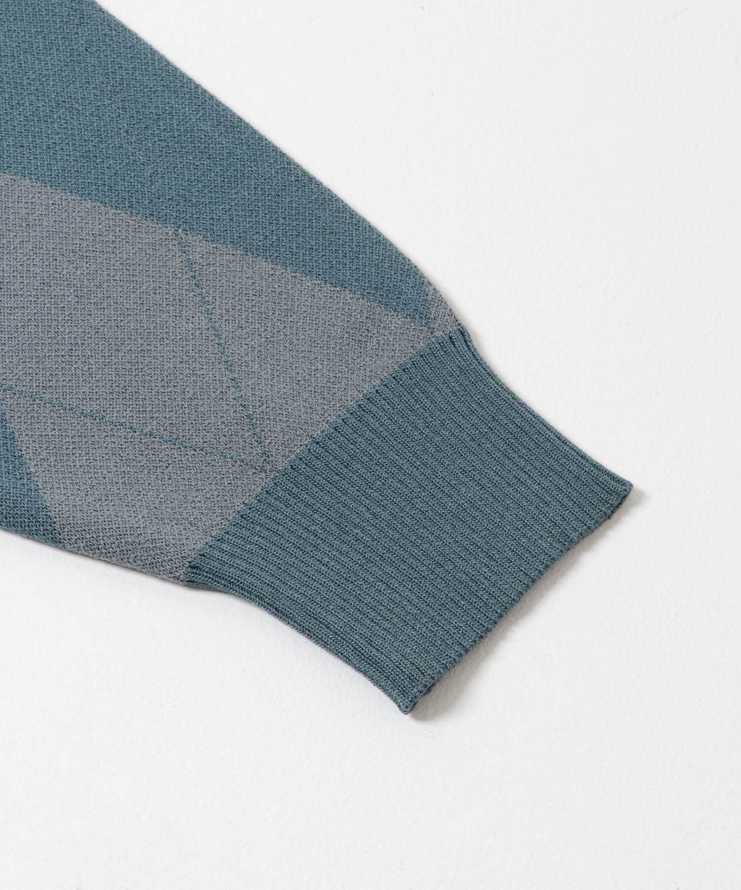 SENSE OF PLACE by URBAN RESEARCH「『洗濯可』アーガイルジップニットカーディガン」|カーディガン|